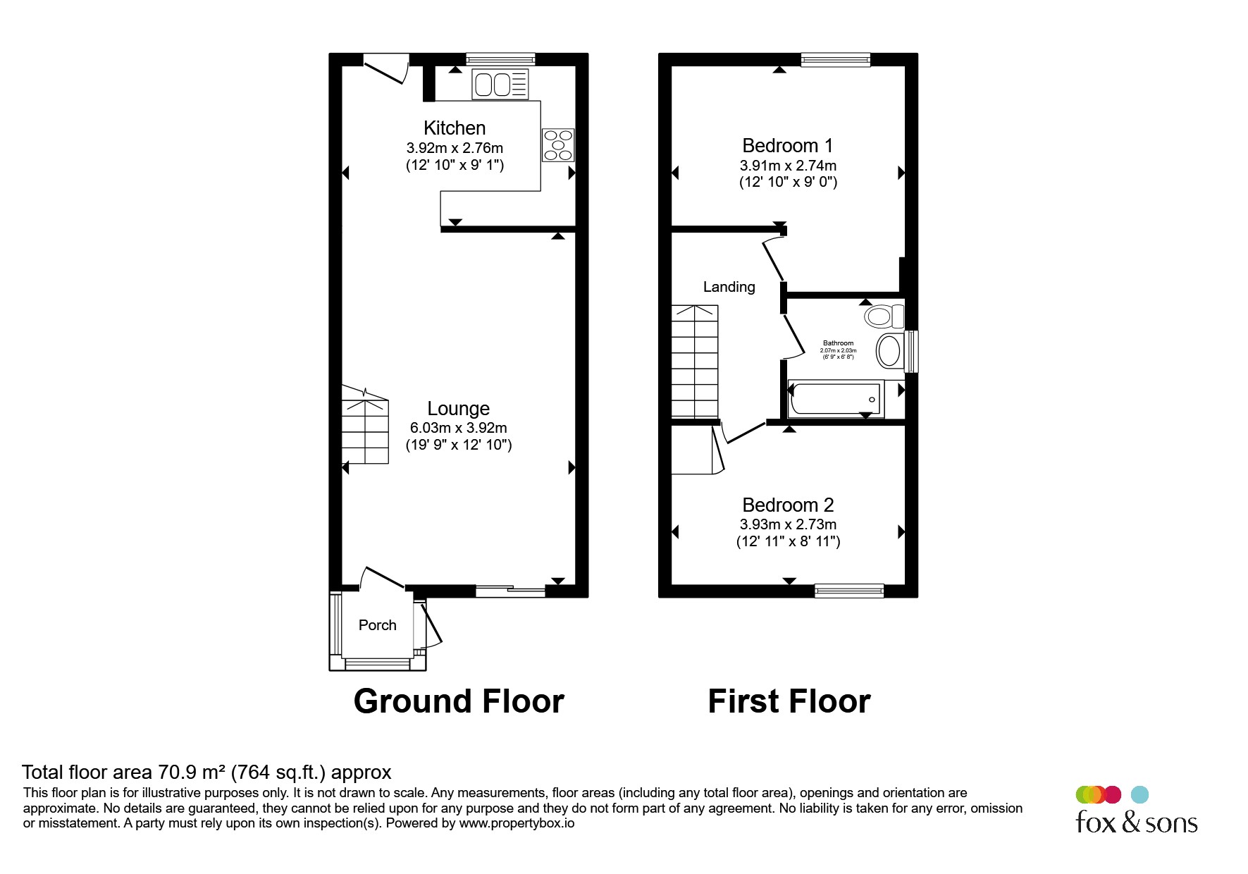 89, Downfield Drive, Plymouth floorplan