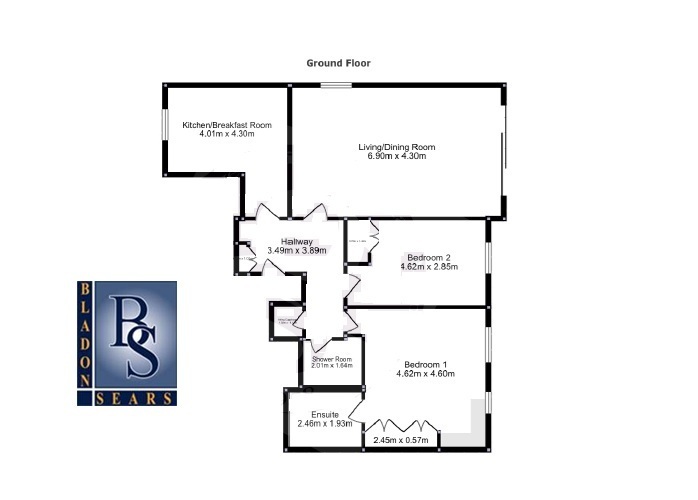 6, Wilton Court, 278 Hale Lane, Edgware floorplan