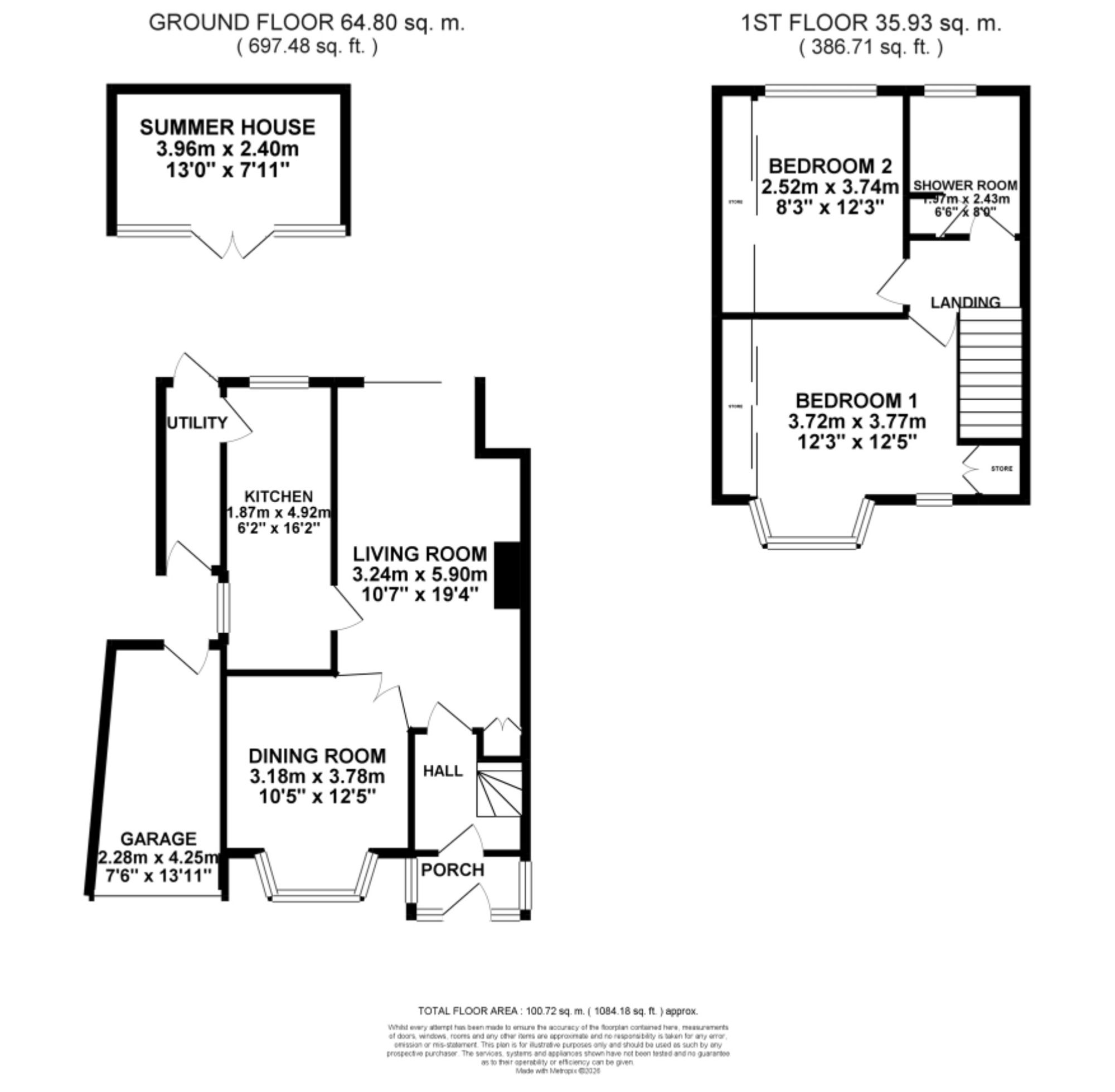 16 Louise Drive, Stoke-On-Trent floorplan