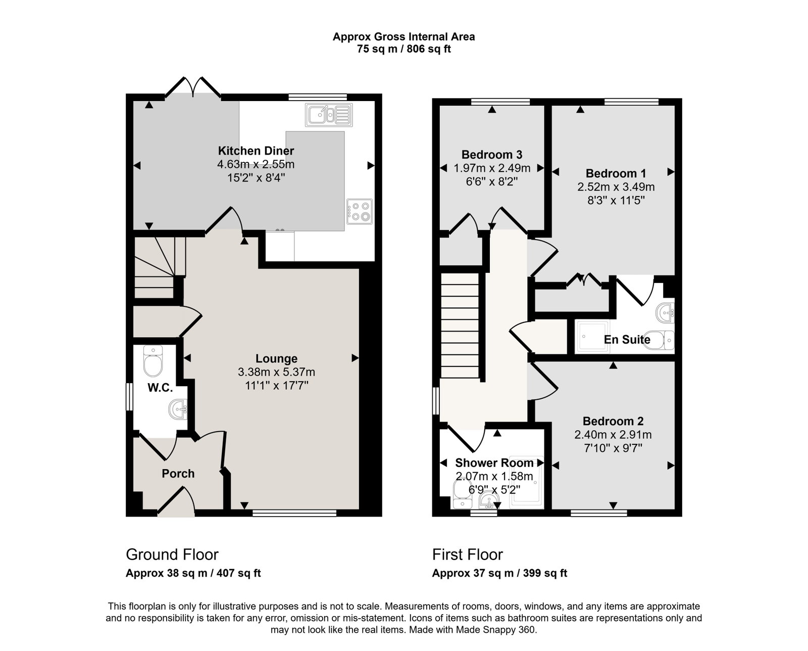 20, Manor Way, Tavistock floorplan
