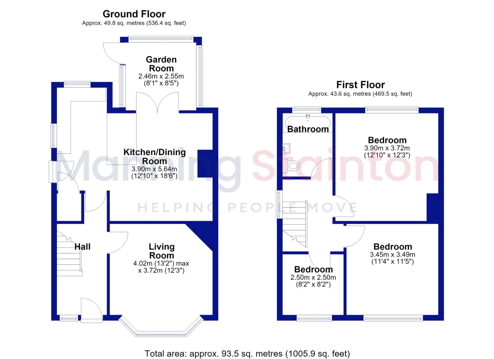 94, Broadgate Walk, Leeds floorplan