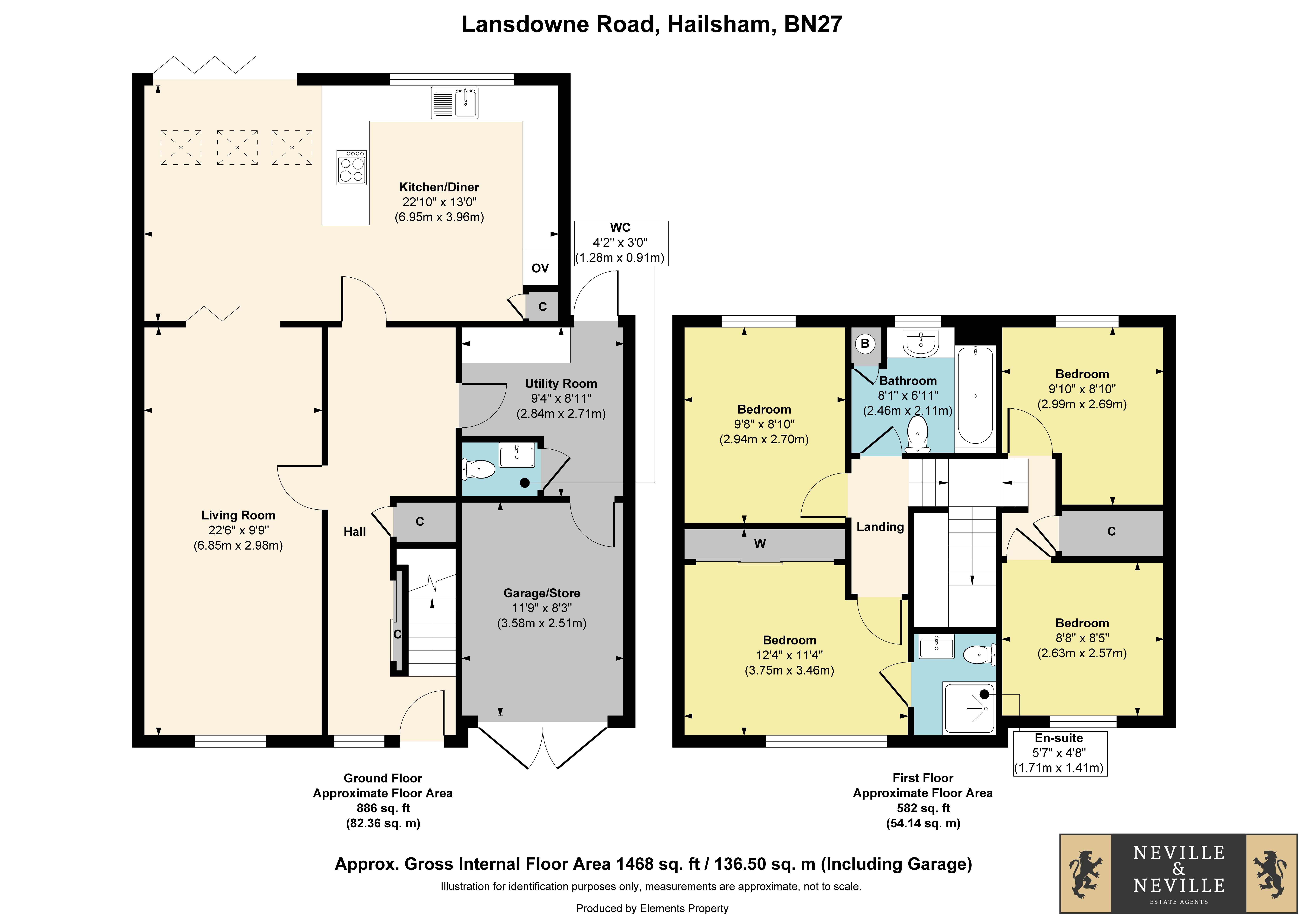 3,, Lansdowne Road, Hailsham floorplan