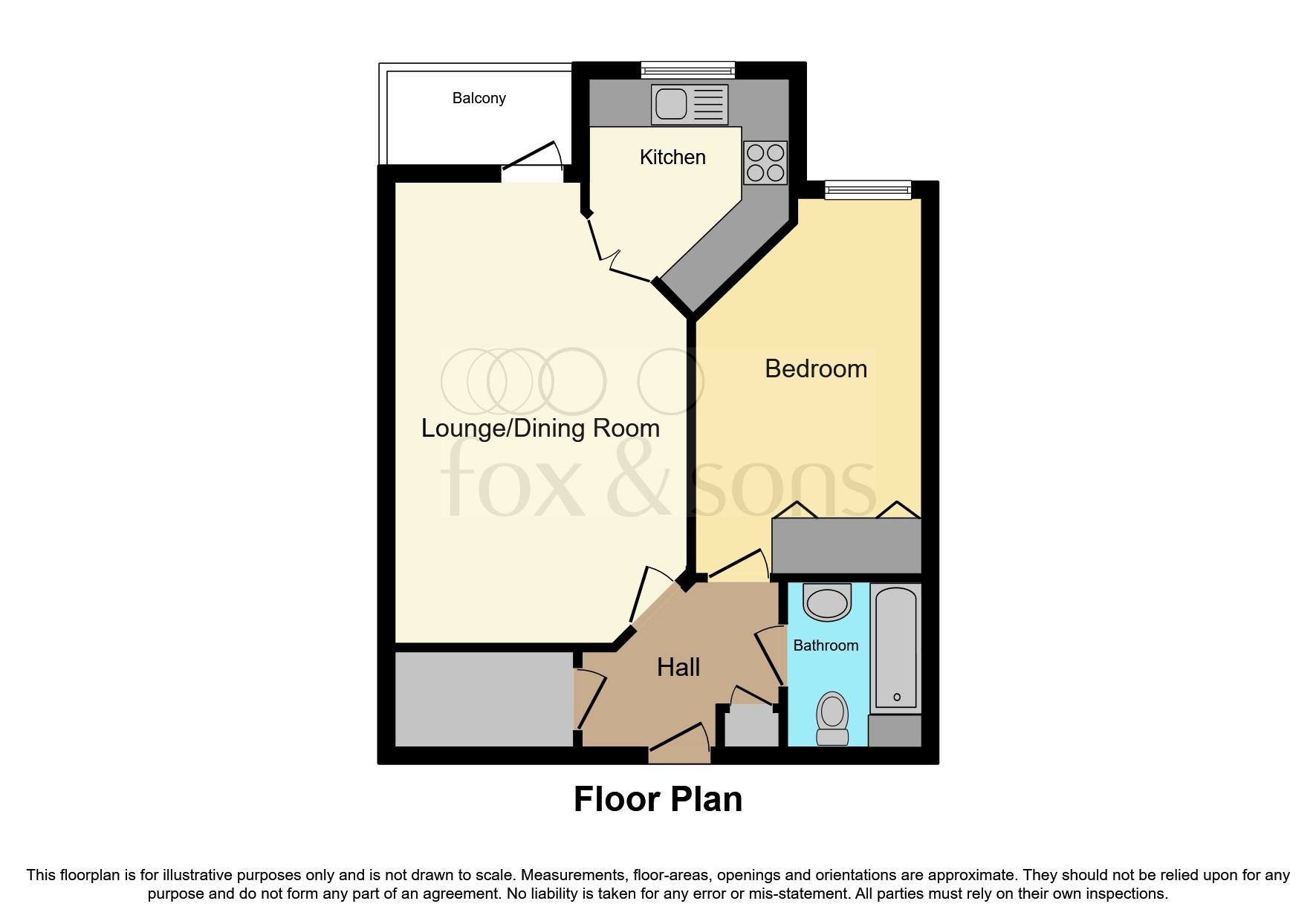 Apartment 39, Carlton Court, Blenheim Road, Minehead floorplan