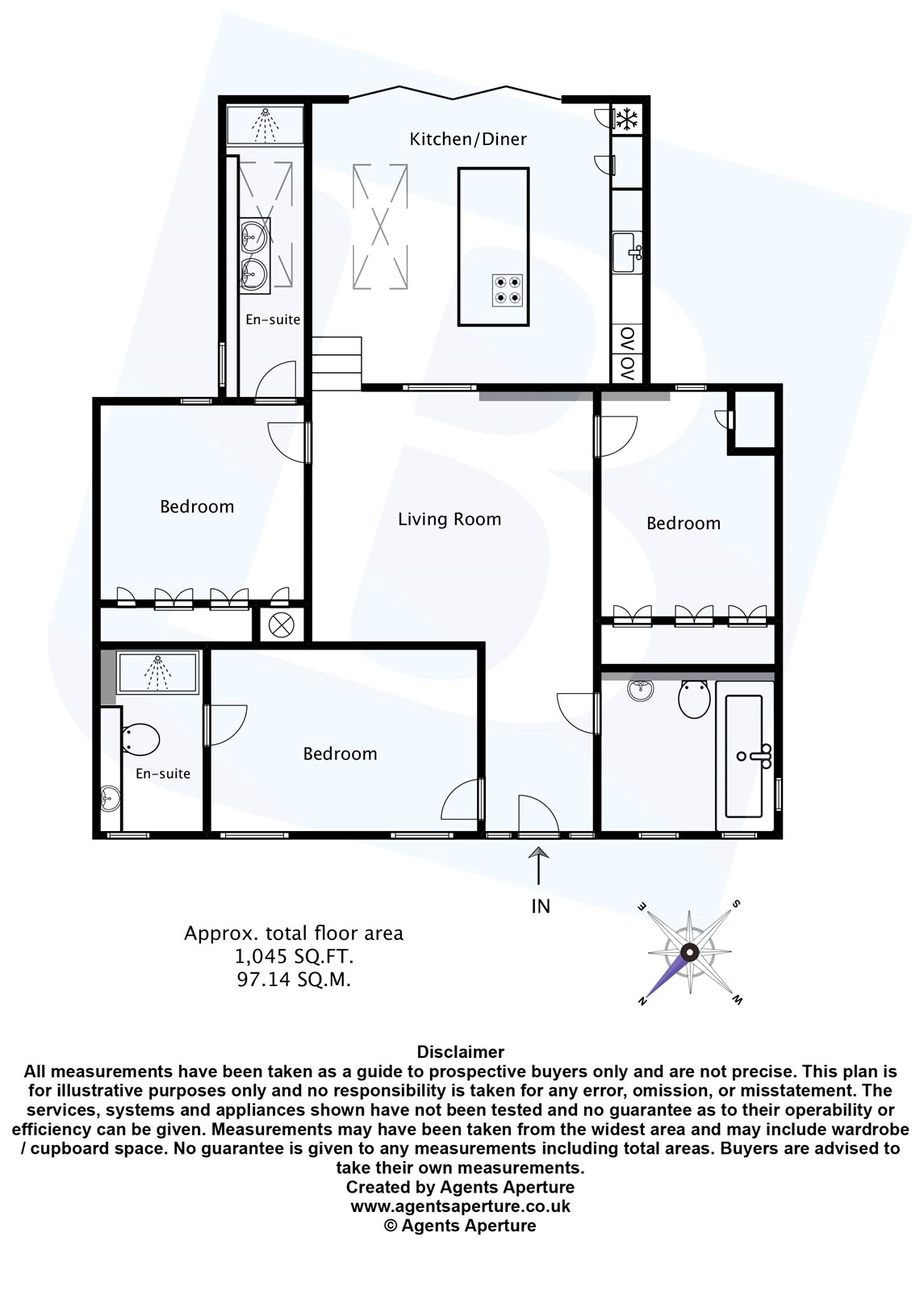 1, Kensington Way, Essex floorplan