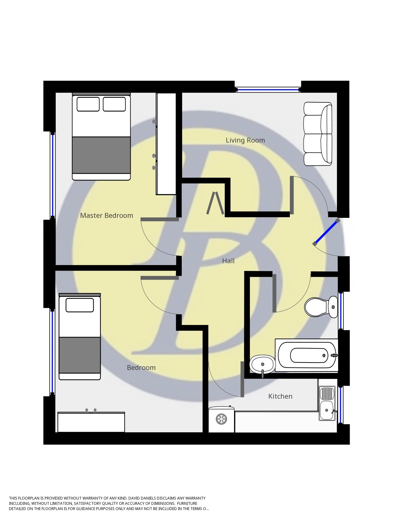 2 Bedrooms Flat to rent in Bridgeford Lodge, Frank Street, Plaistow E13