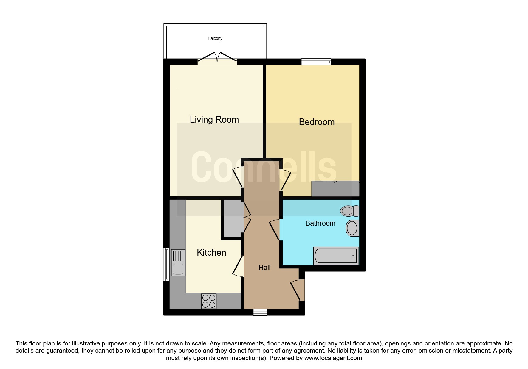 Flat 7, Bell Apartments, 32, Harvard Way, Milton Keynes floorplan