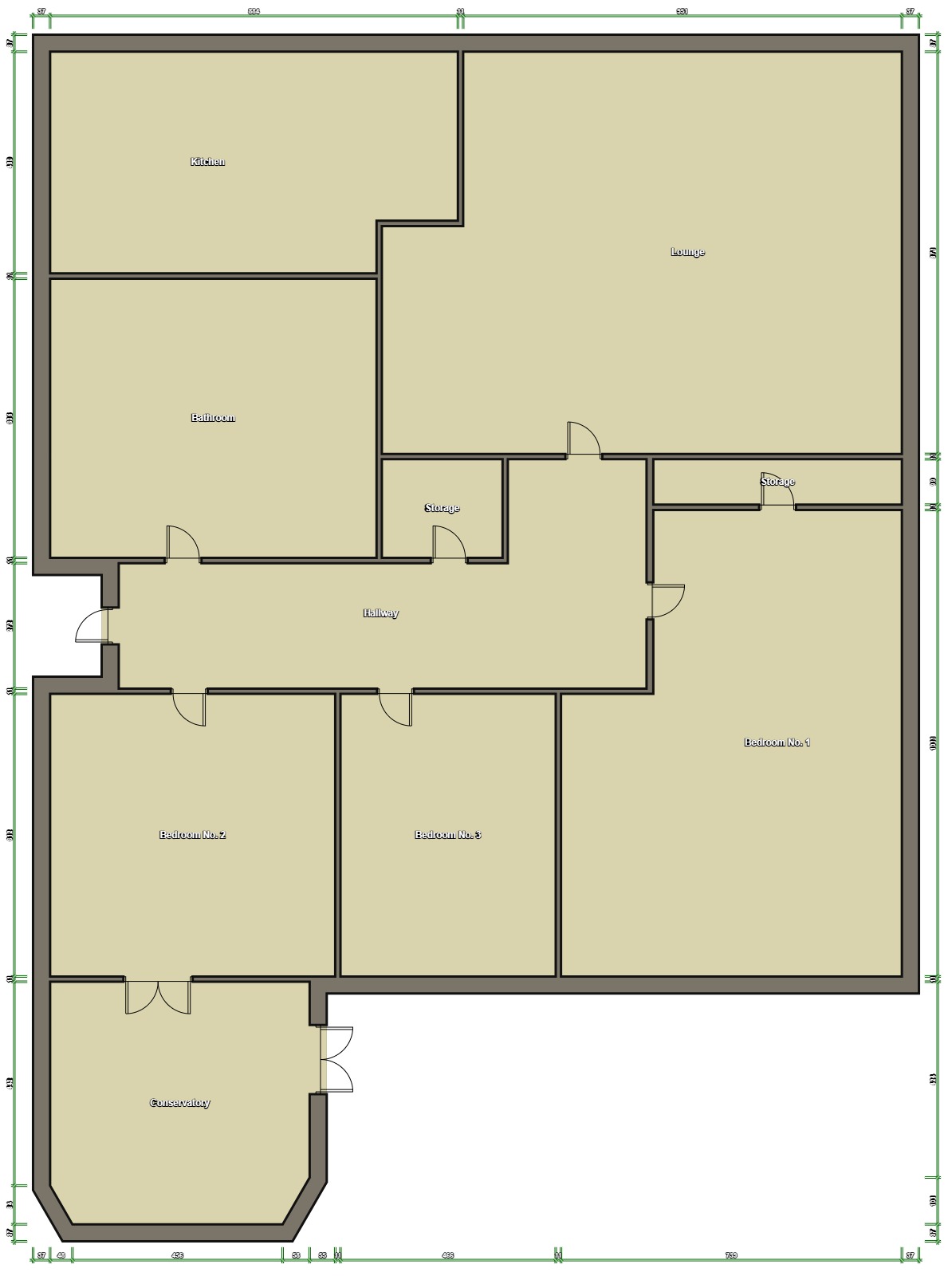 59, Greenbank Road, Cumbernauld floorplan