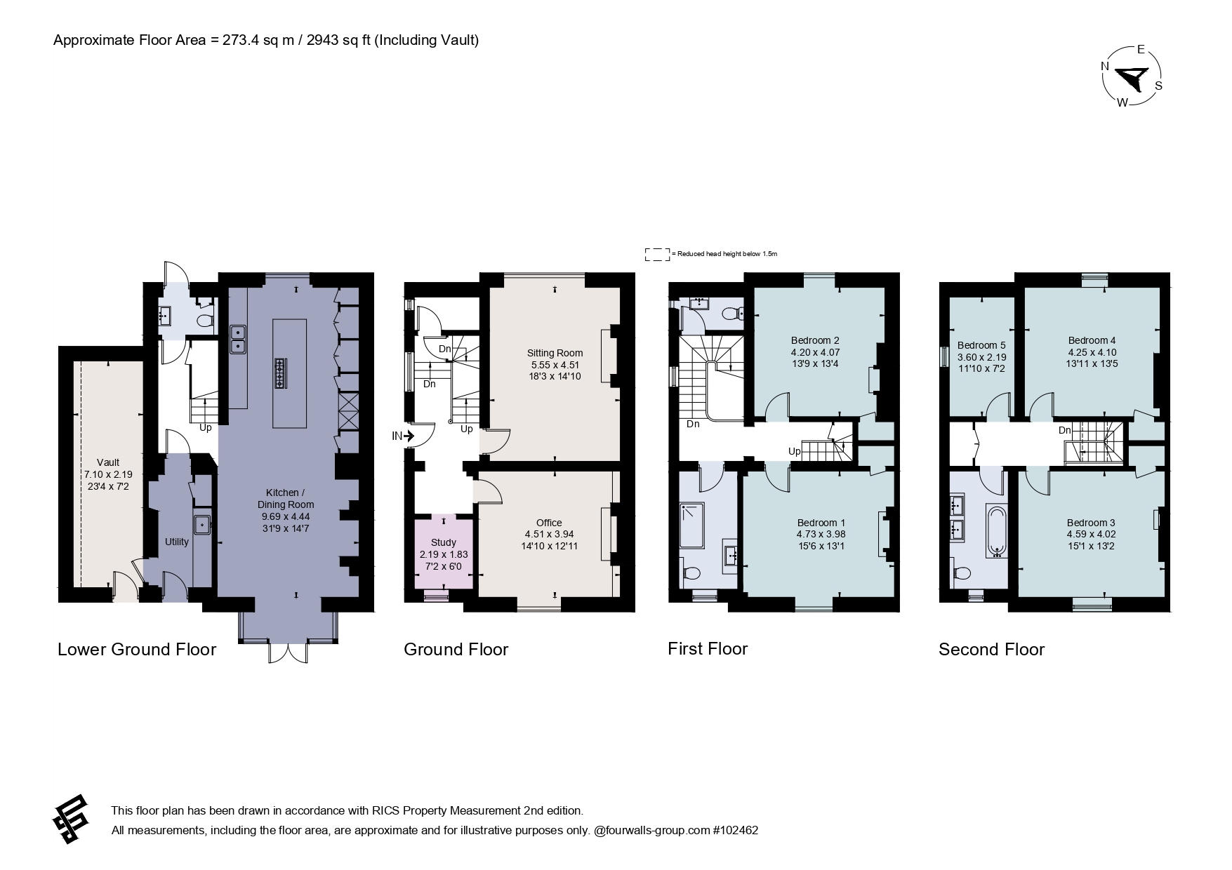 30, Richmond Park Road, Bristol floorplan