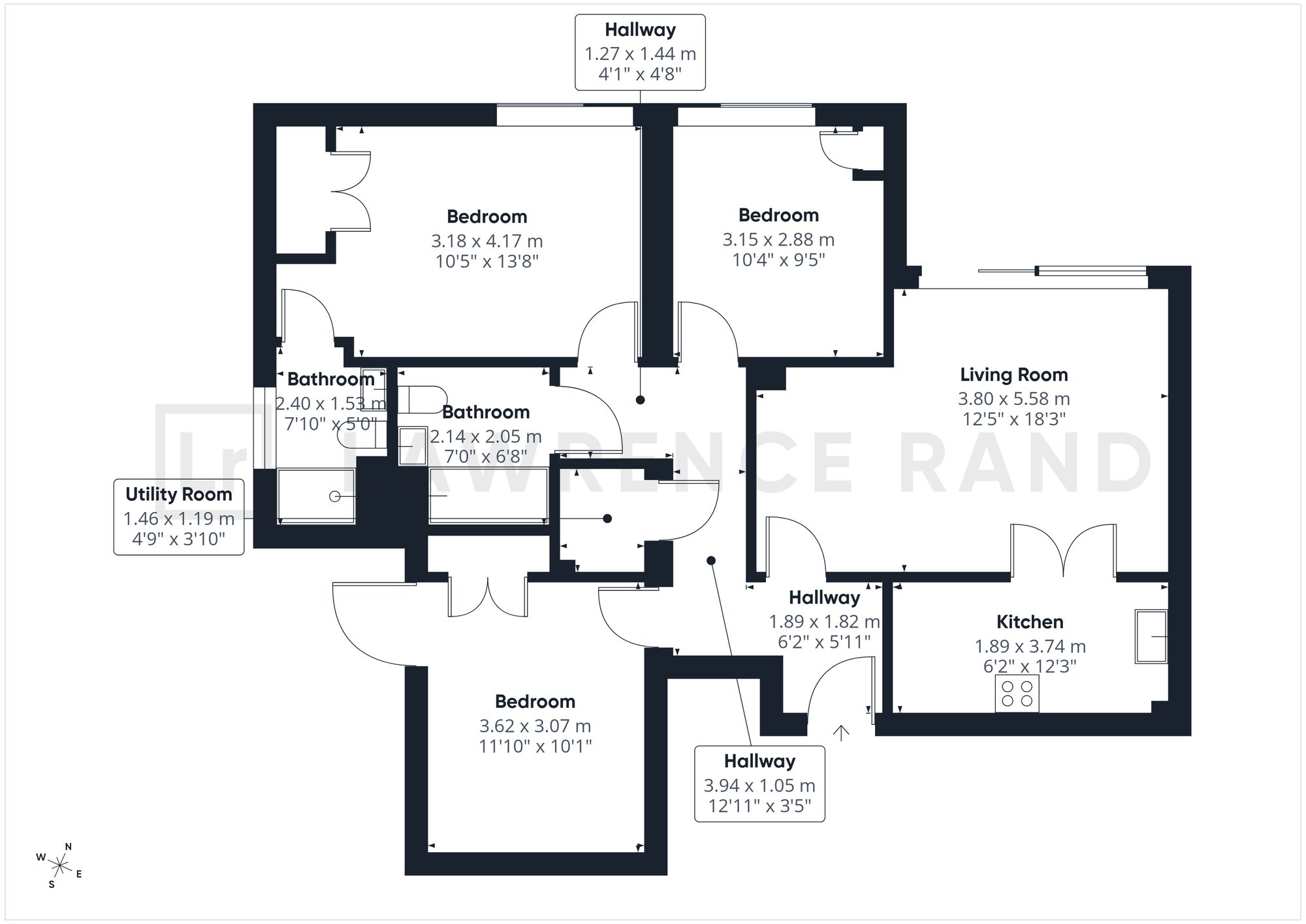 75 Bourne Court, Ruislip floorplan