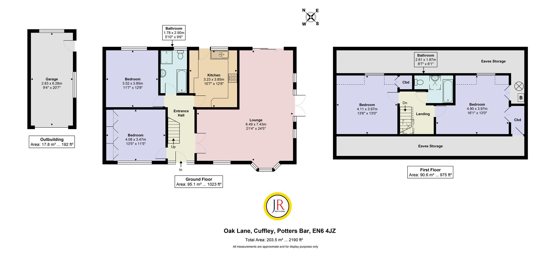 4A, Oak Lane, Potters Bar floorplan