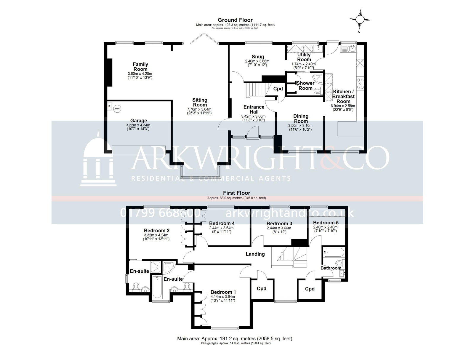 The Manse, 57 Wicken Road, Saffron Walden floorplan