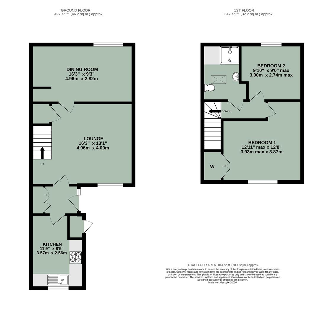 6, The Mint, Wallingford floorplan