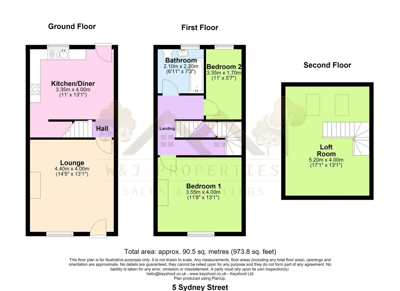 5, Sydney Street, Darwen floorplan