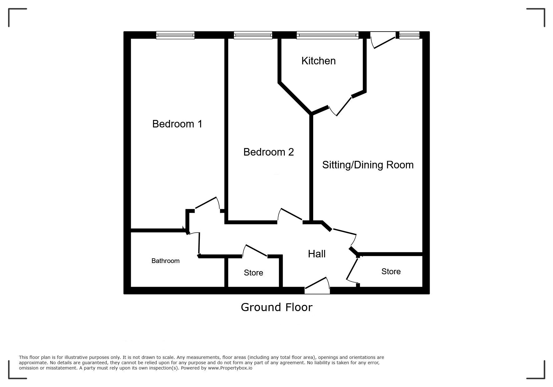 33, Browning Court, Newcastle Upon Tyne floorplan
