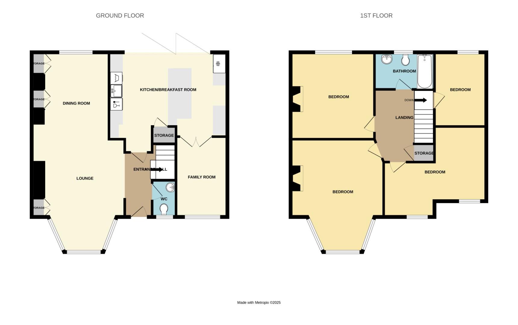 57, Elm Grove, Southend On Sea floorplan