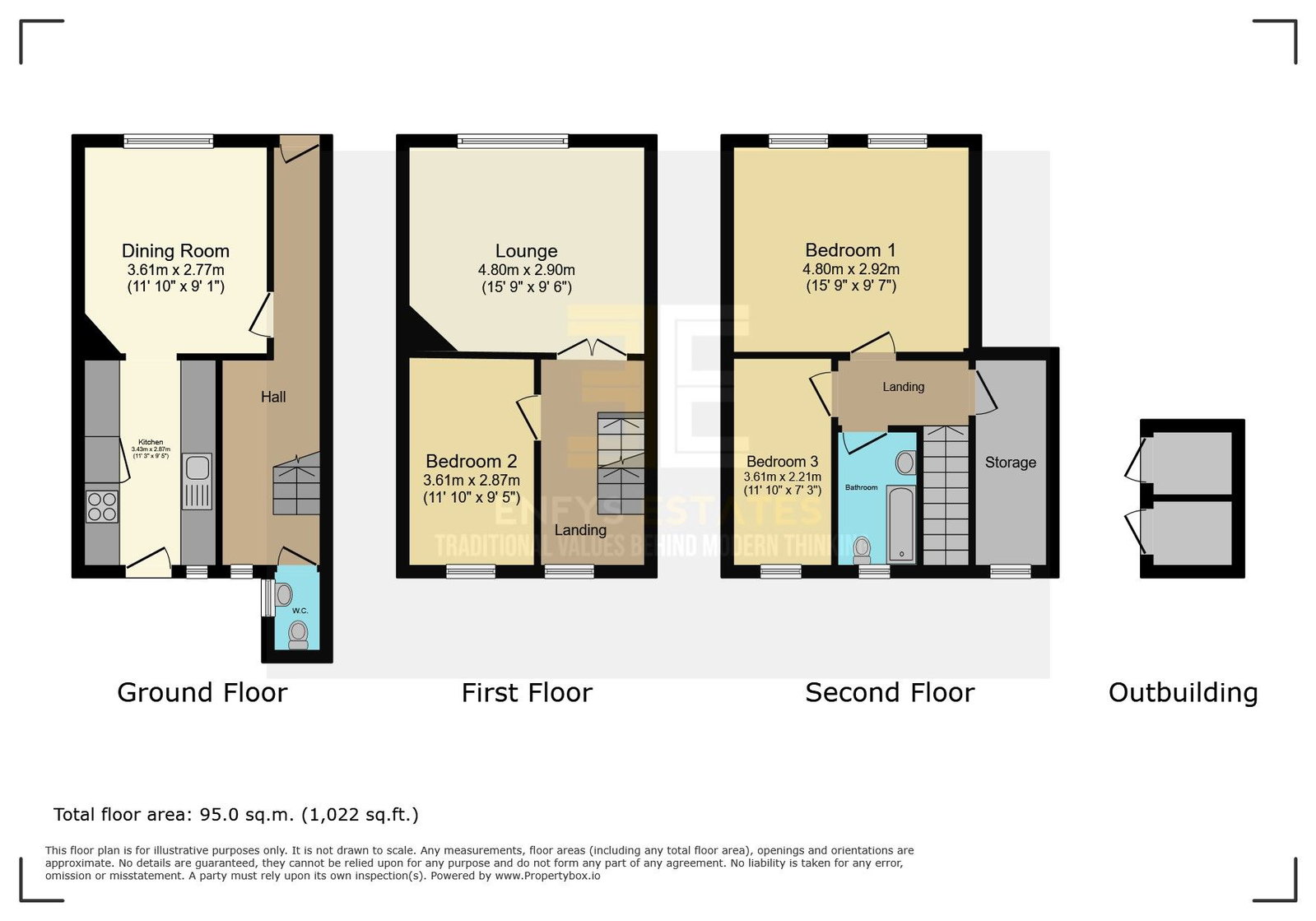 43, Conway Road, Llandudno floorplan