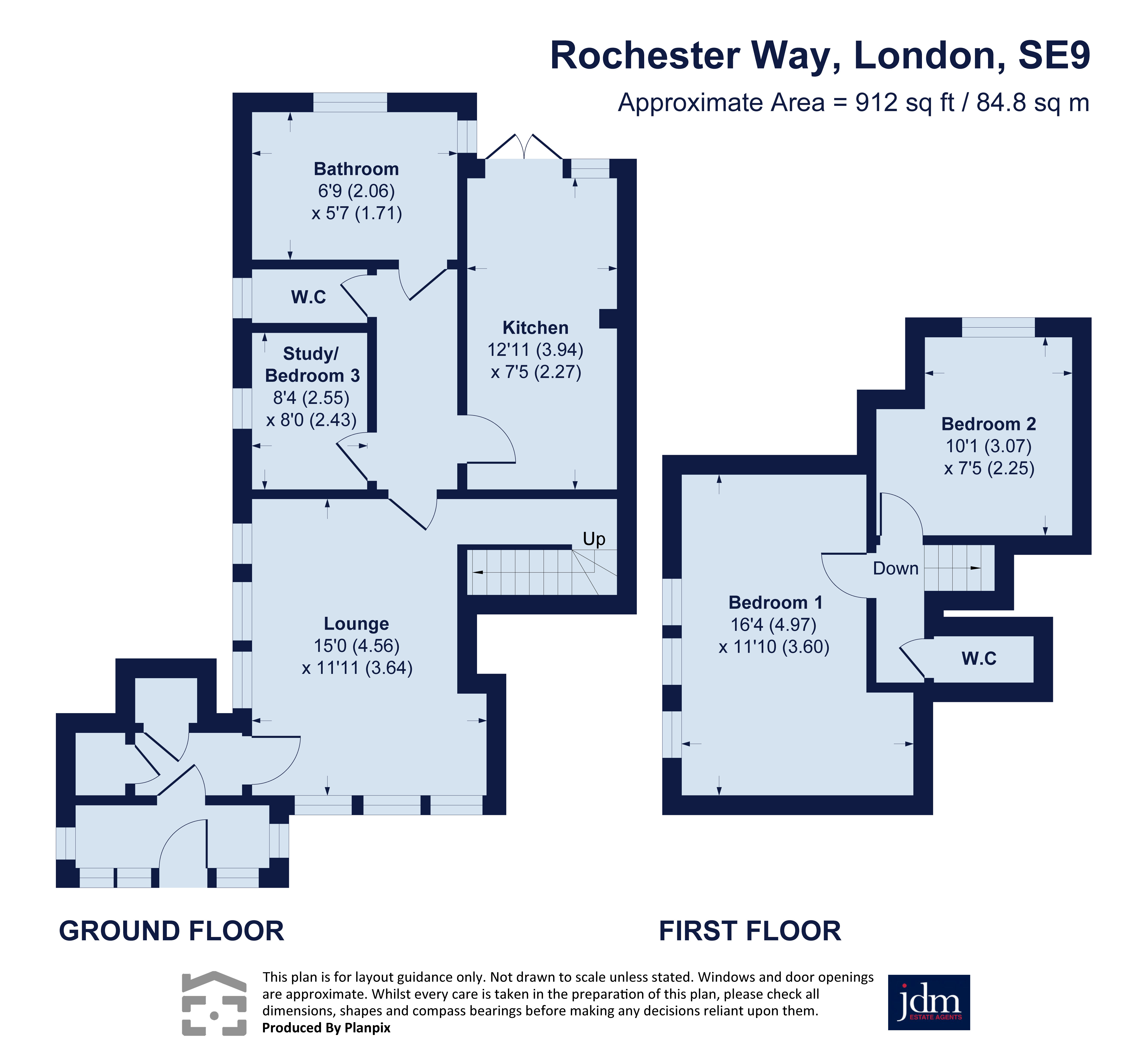 471, Rochester Way, Eltham floorplan
