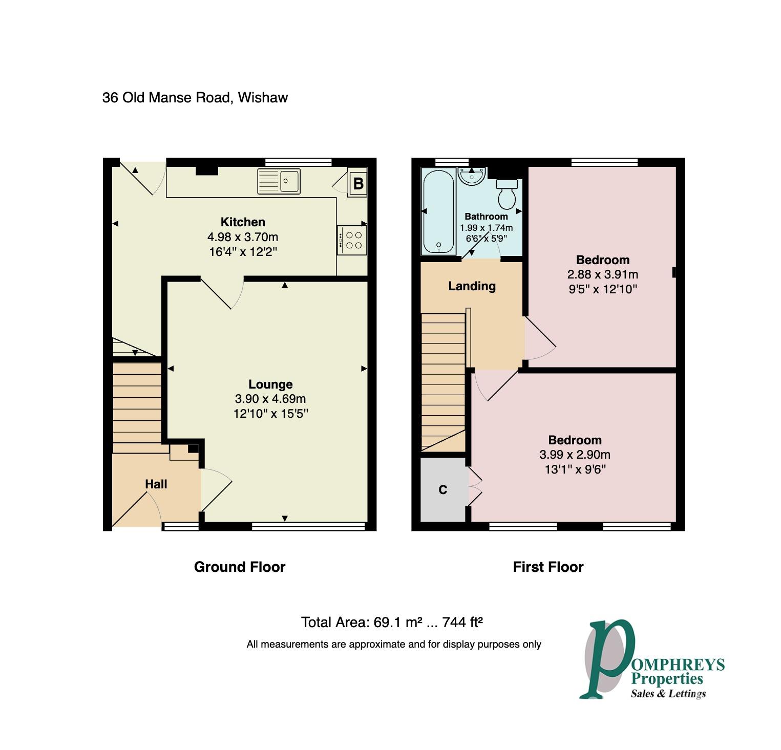 36 Old Manse Road, Wishaw, ML2 0EN, Wishaw floorplan