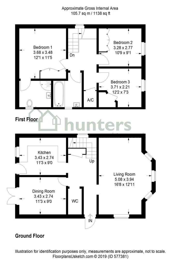40, Pangdene Close, Burgess Hill floorplan