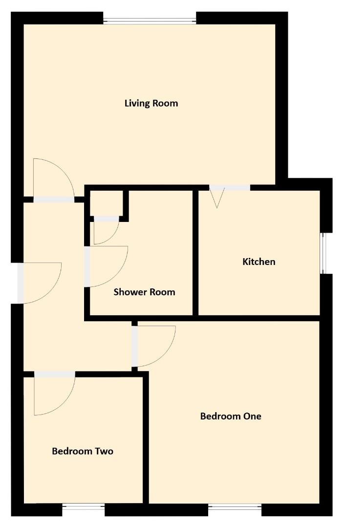 Flat 1, 207, Preston Road, Weymouth floorplan
