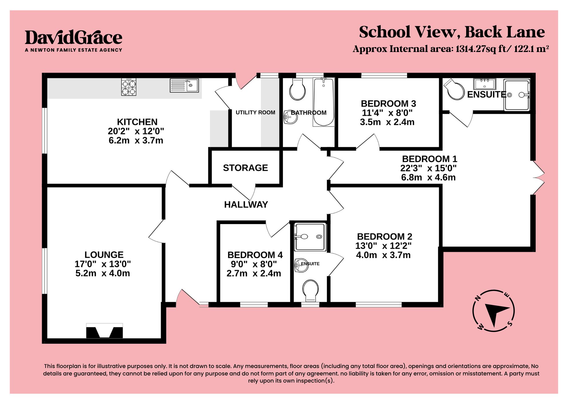 School View Back Lane, Grantham floorplan