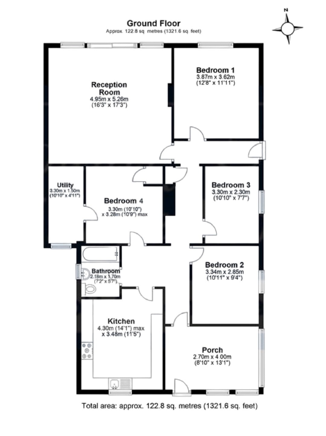 220 Point Clear Road, St. Osyth, Essex floorplan