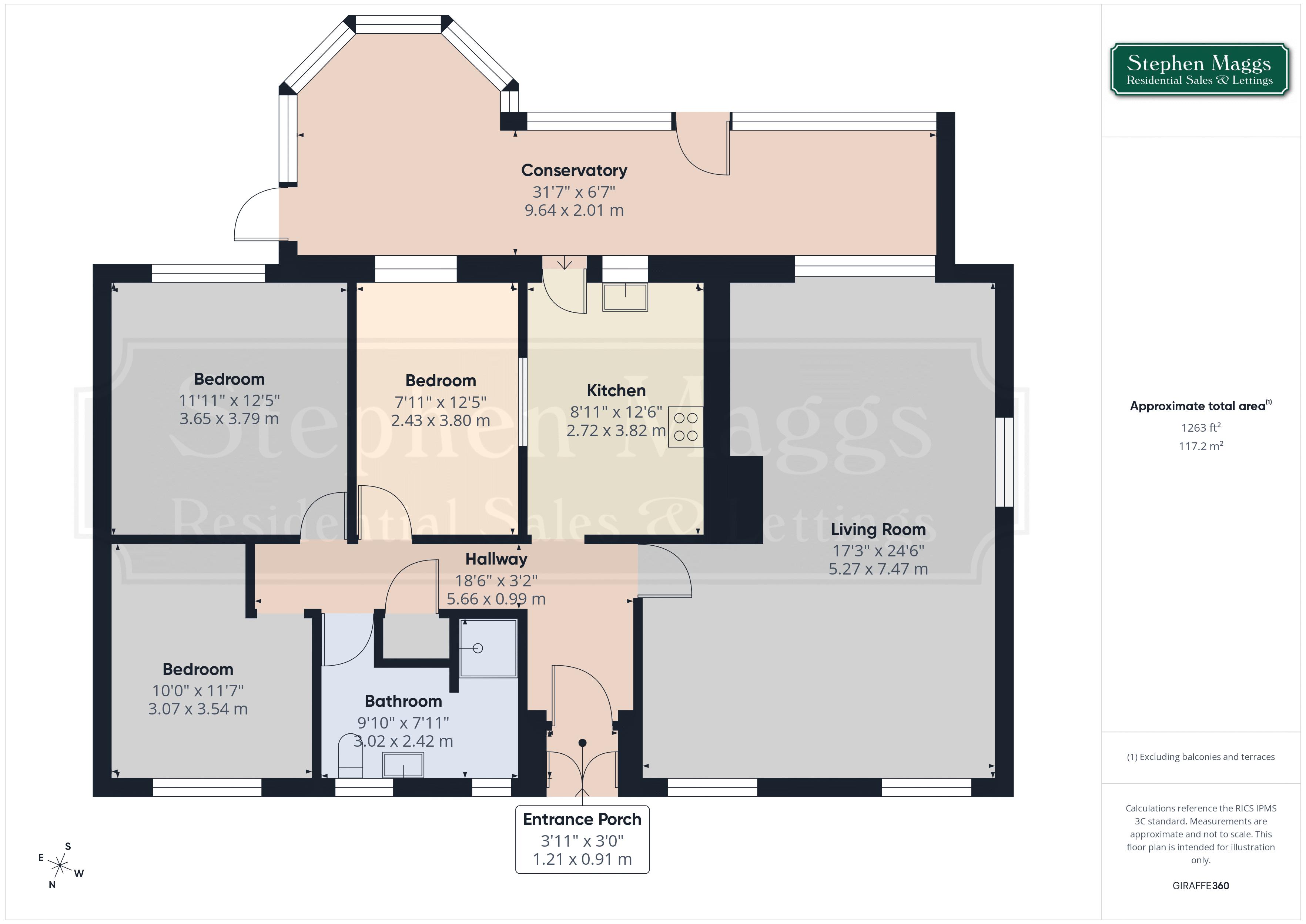 62, Pettigrove Road, Bristol floorplan