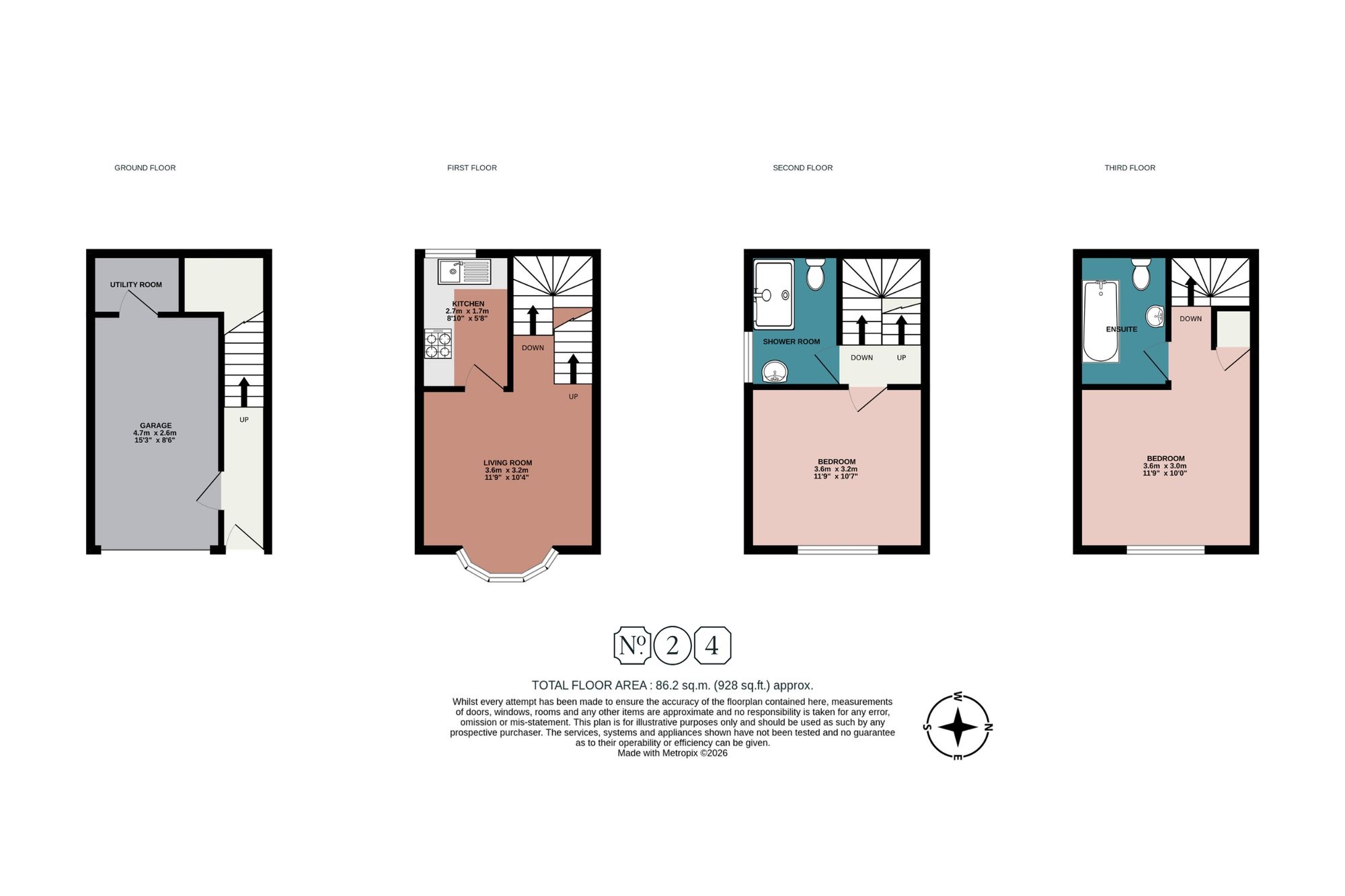 25 Charles Street, Brighton floorplan