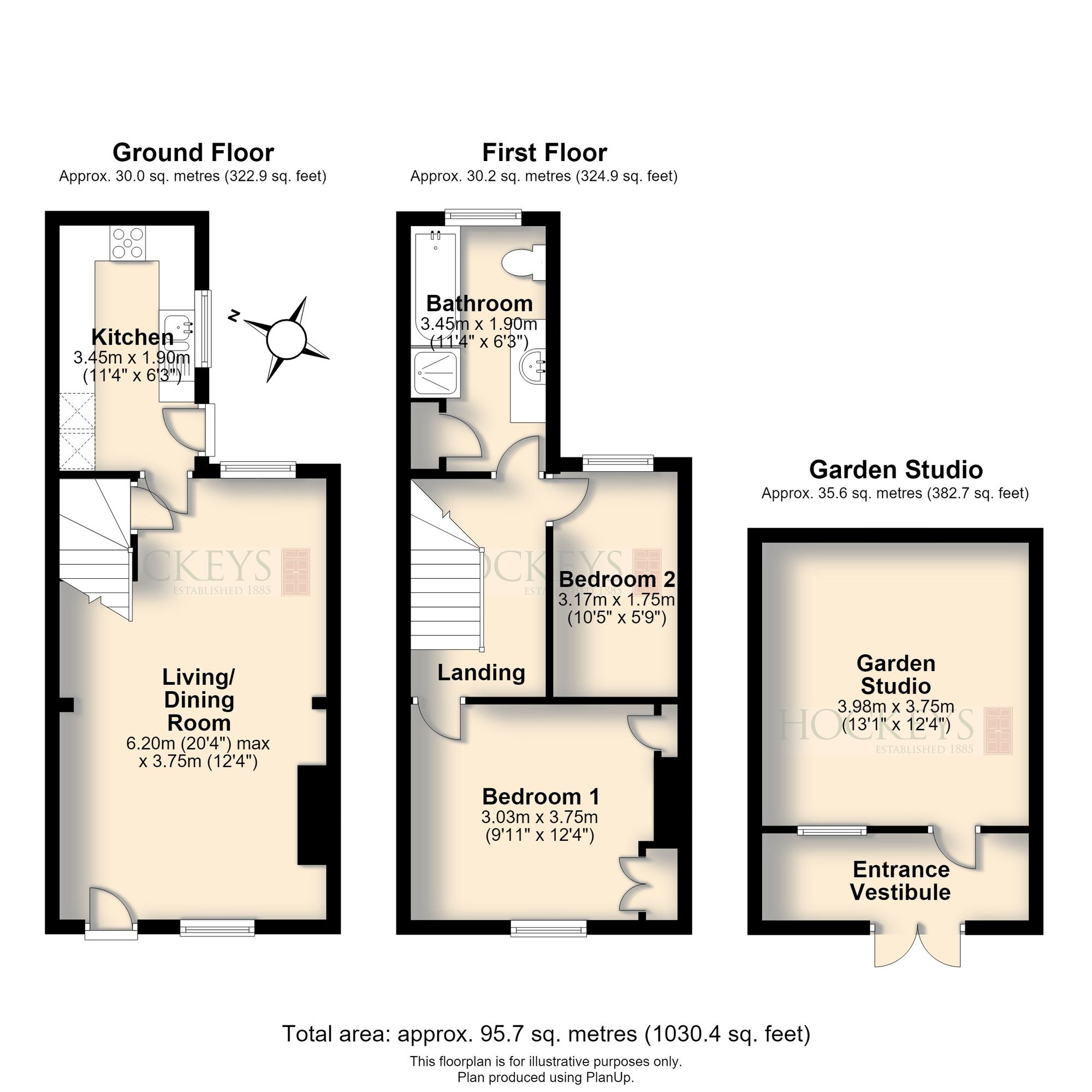 12 York Terrace, Cambridge floorplan