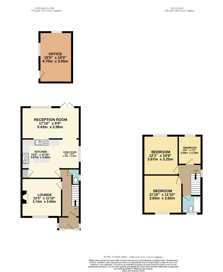 13, Astrope Lane, Tring floorplan