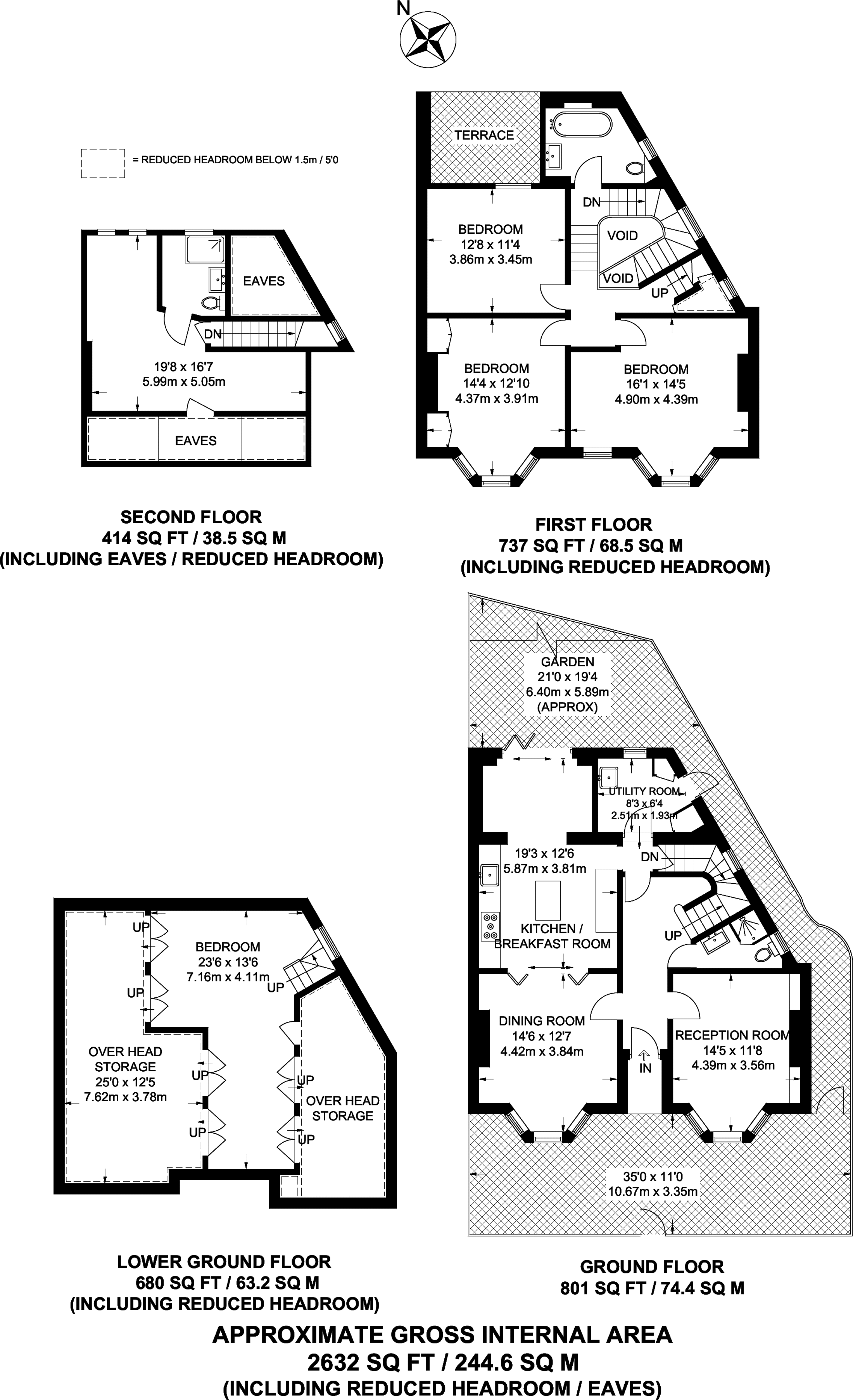 4 Bedrooms  to rent in Battersea Bridge Road, Battersea Park SW11