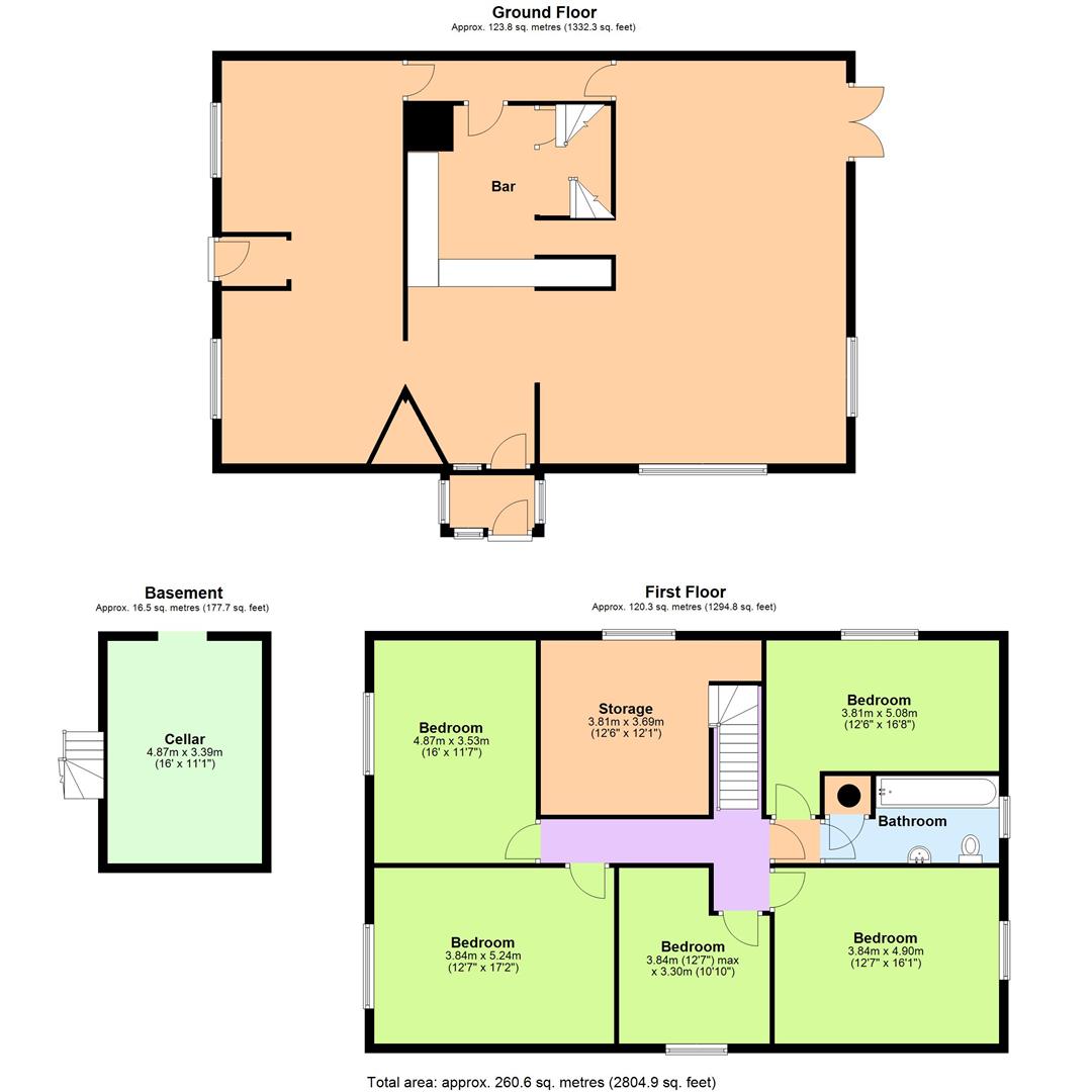 The Haldi Restaurant, 80, Marsworth Road, Pitstone floorplan