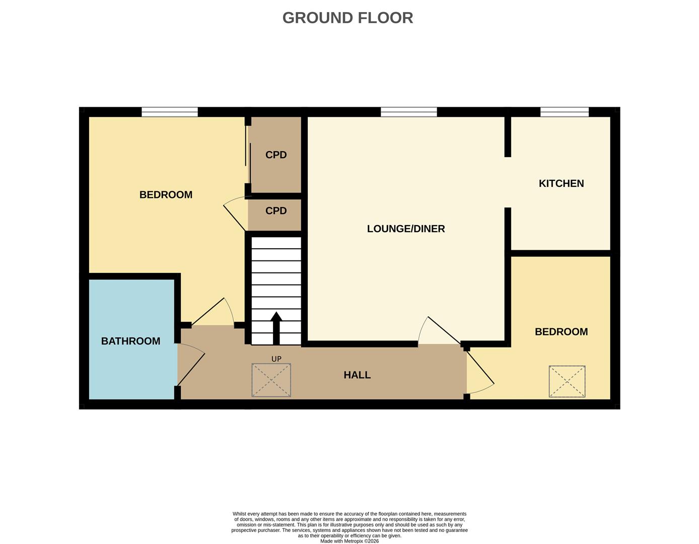 7, Mullion Close, St. Austell floorplan