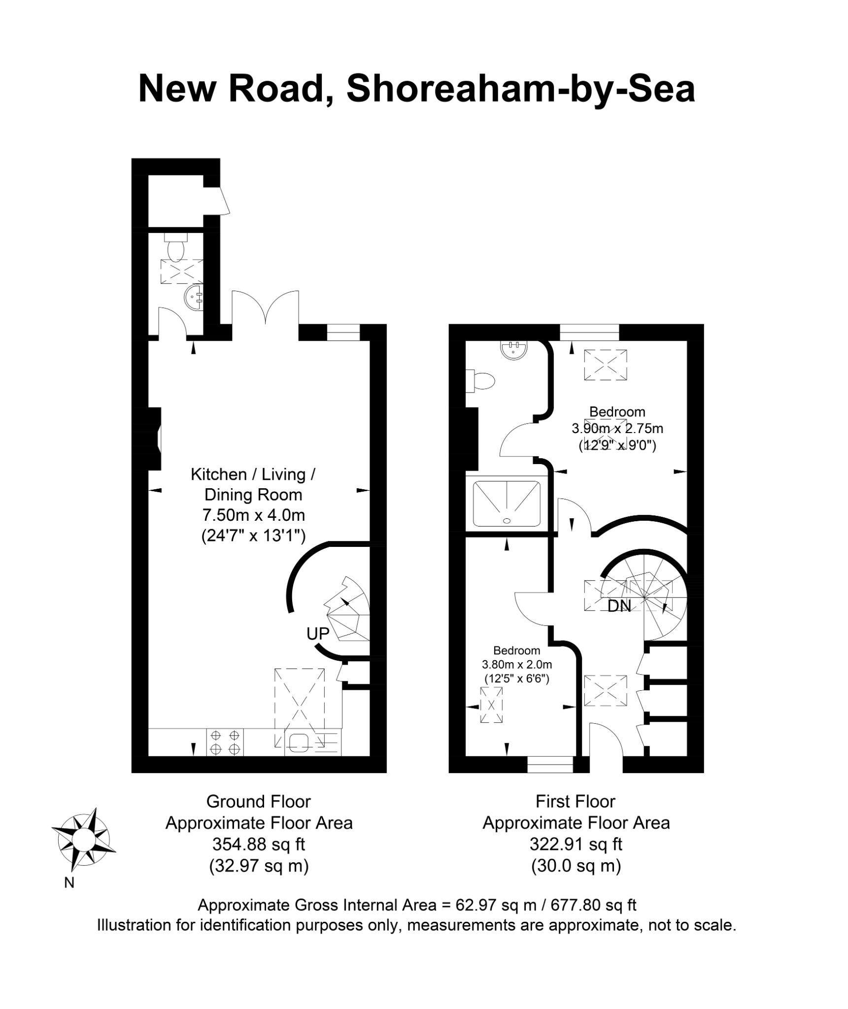 48A, New Road, Shoreham-By-Sea floorplan