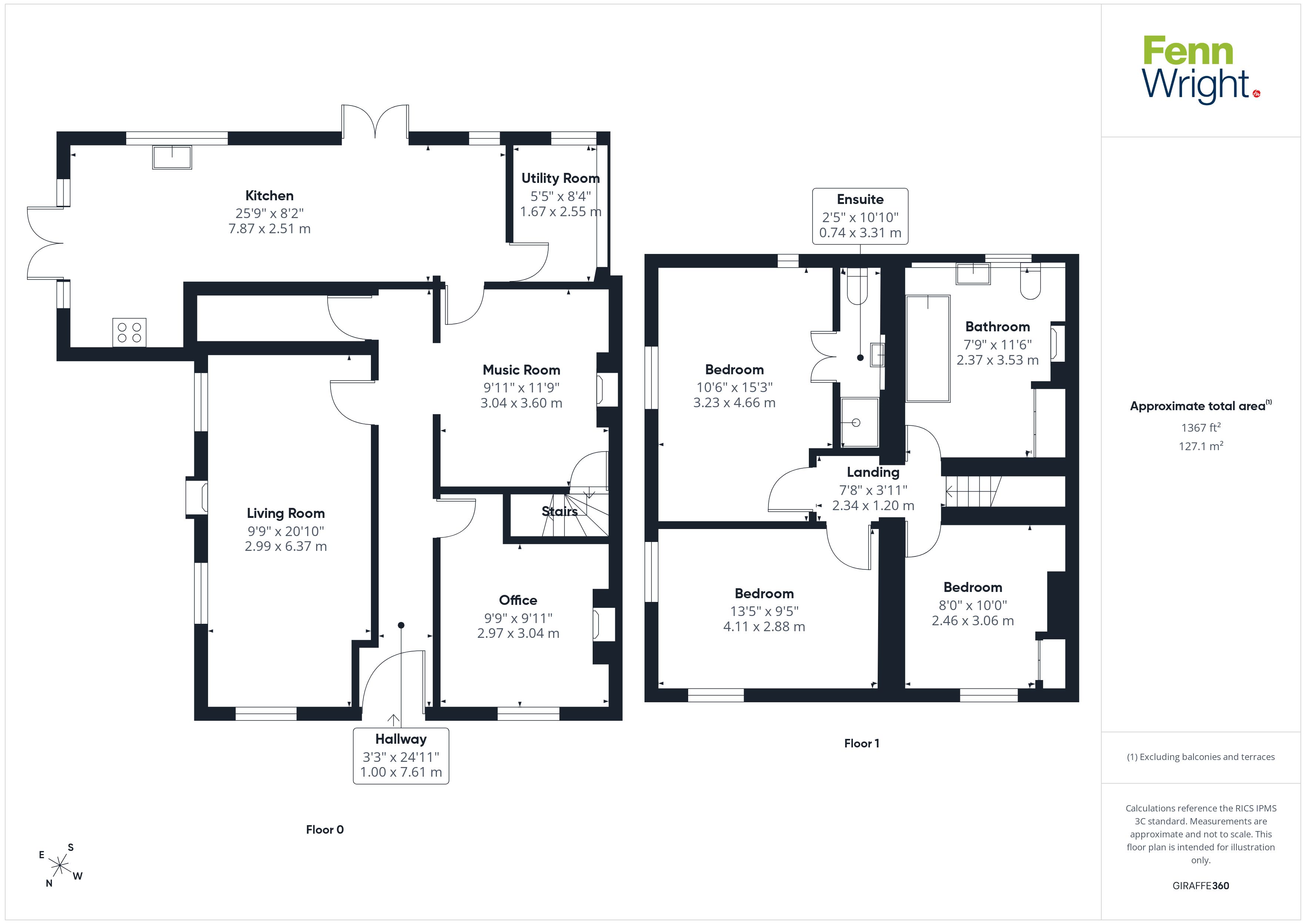 1, Blunts Hall Farm Cottage, Witham floorplan
