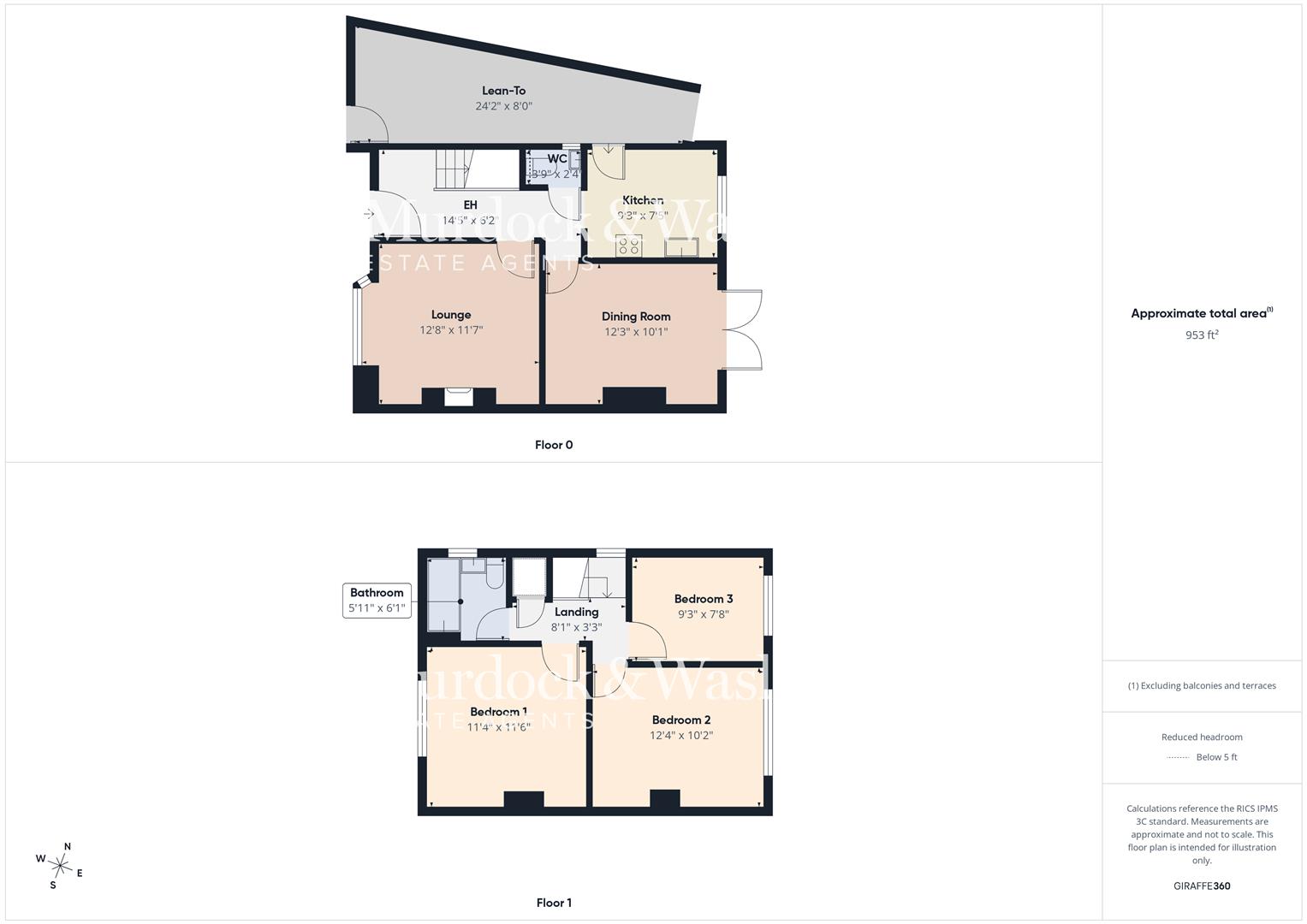 61, Melville Road, Gloucester floorplan