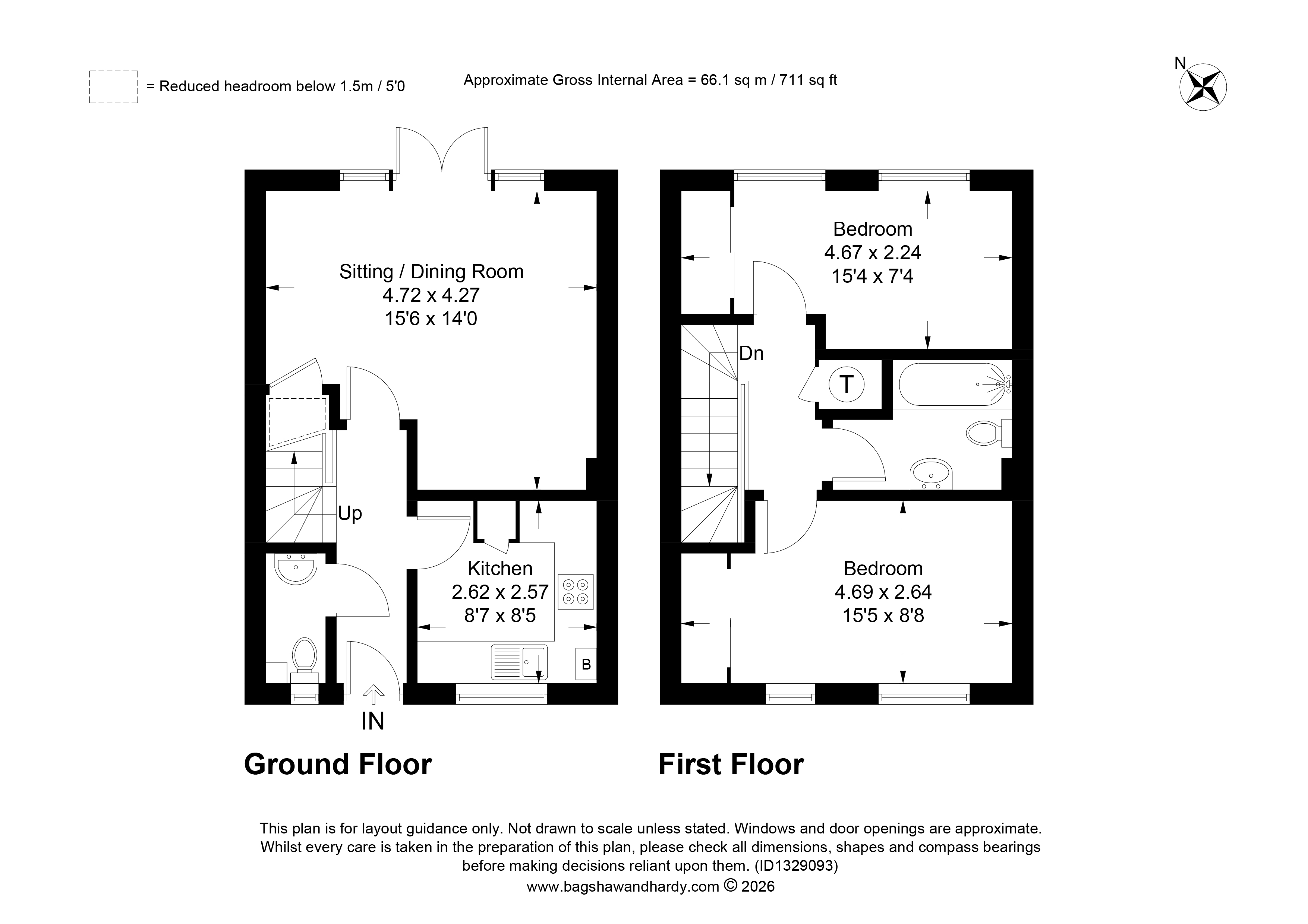 2, Tekram Close, Kent floorplan