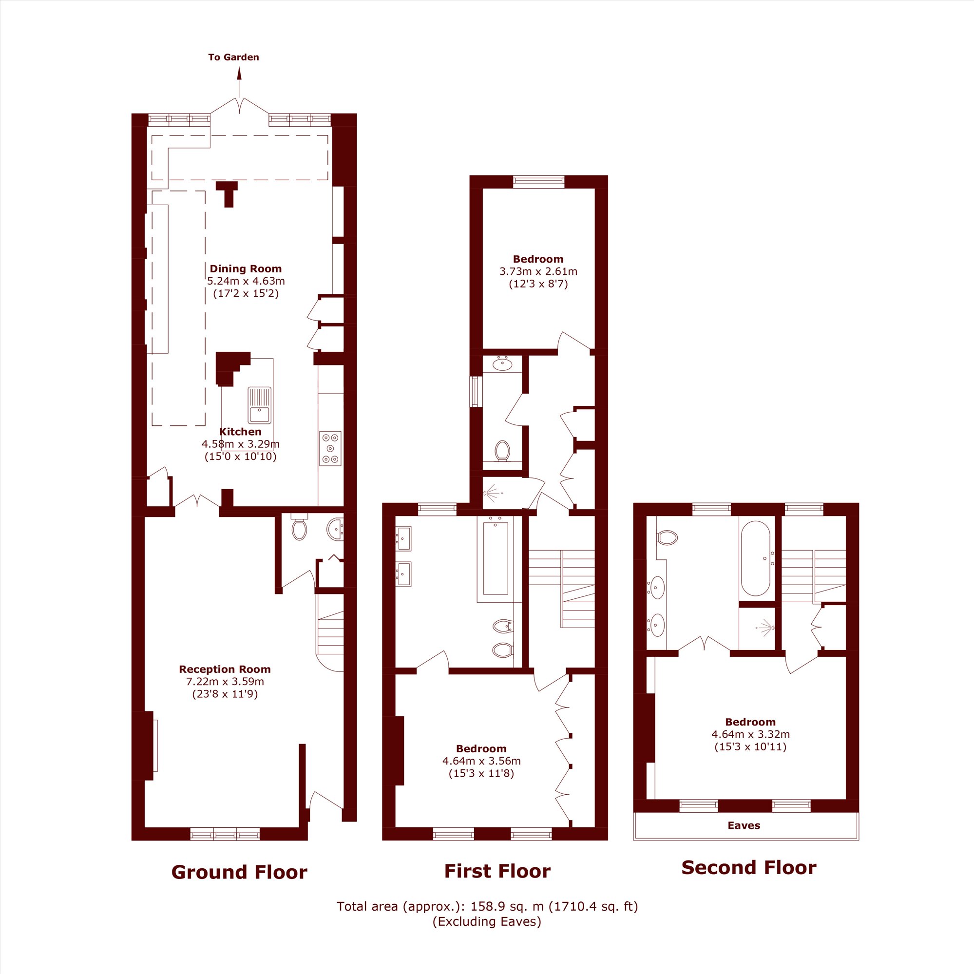 Waterford Road, London floorplan