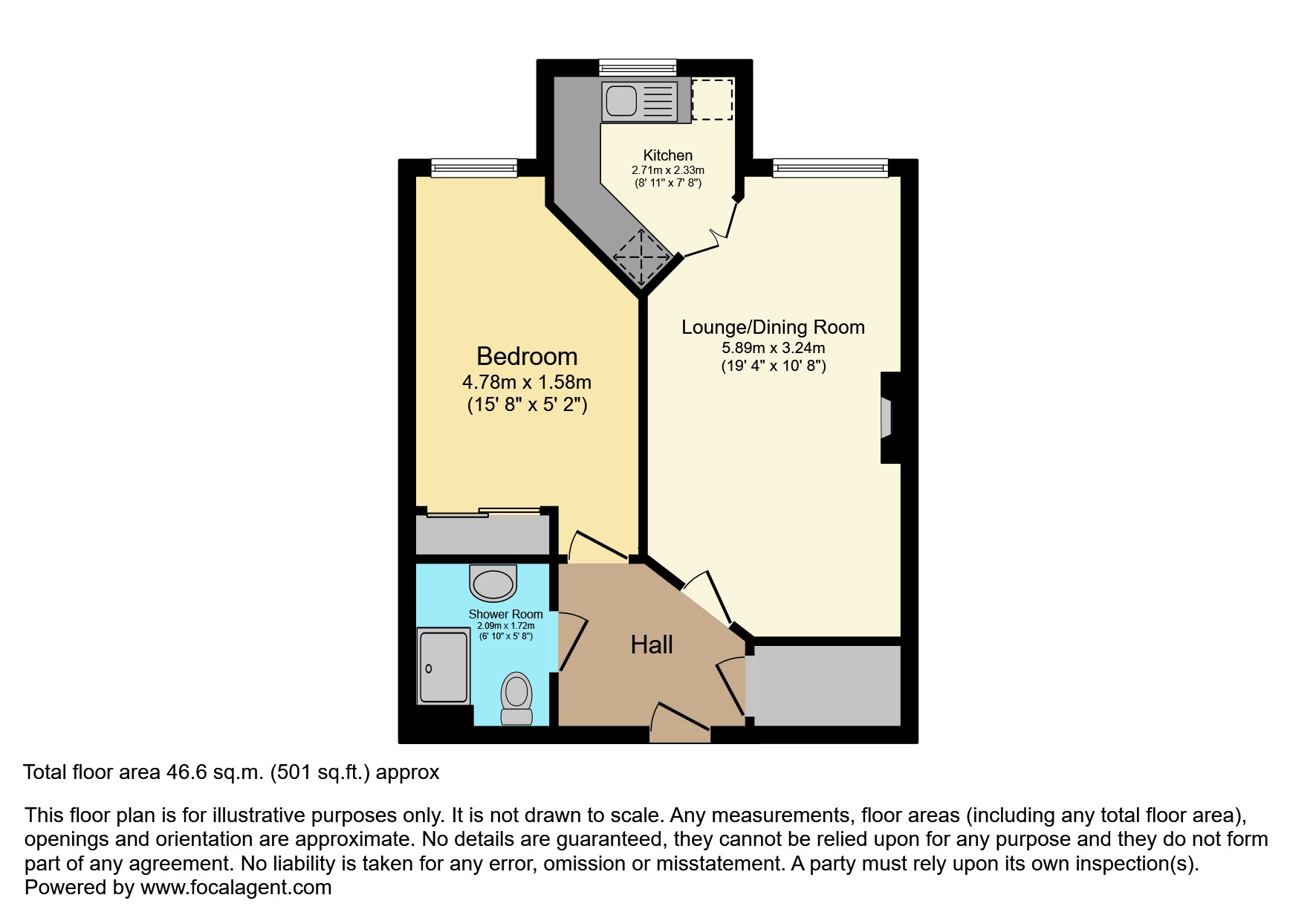 39, Pettifor Court, Anstey floorplan