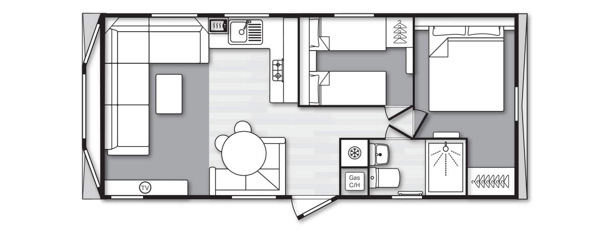 Swift Loire, 246, Glen Road, Shipley floorplan