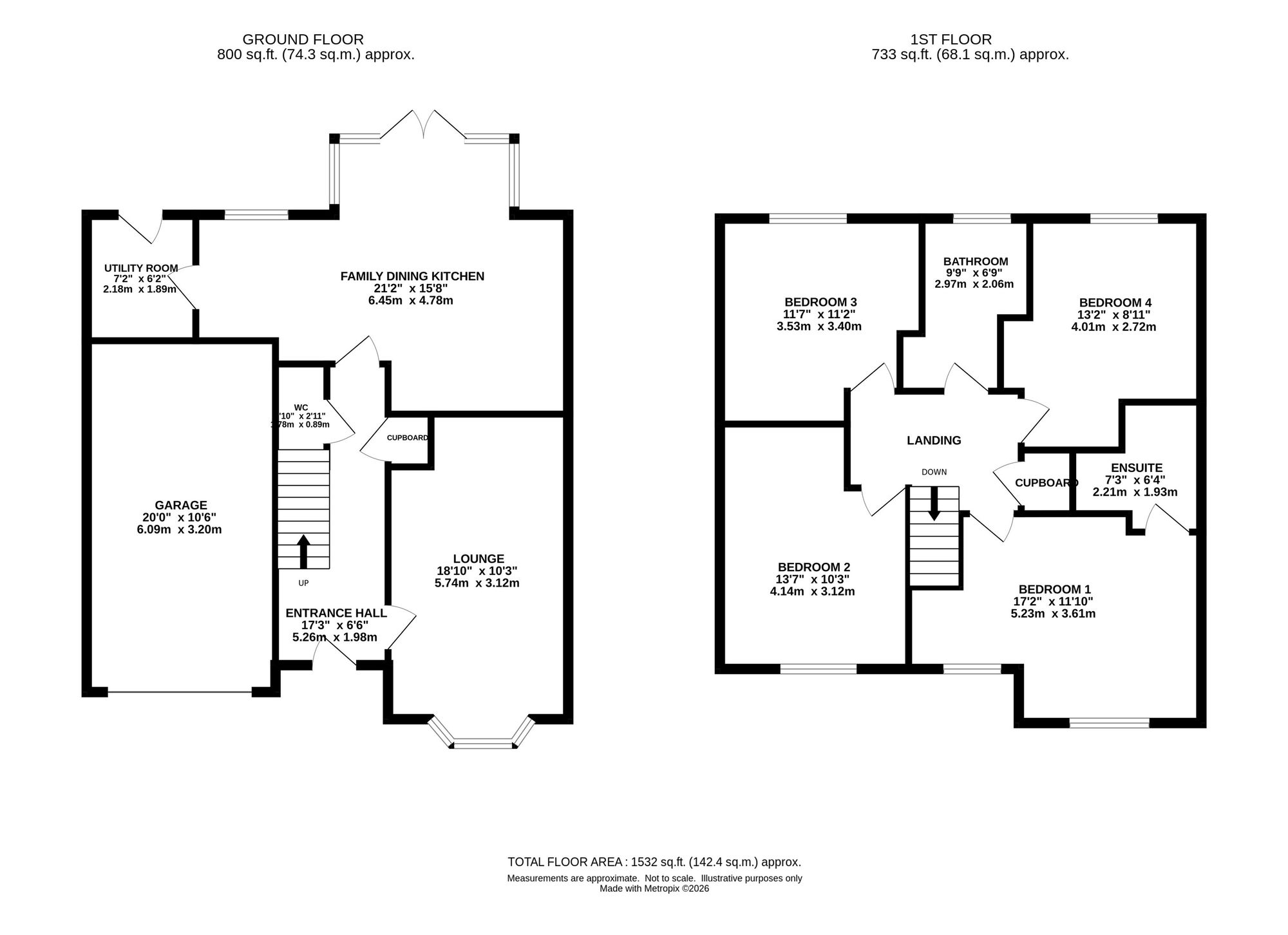 6 Meadow End Road, Macclesfield floorplan