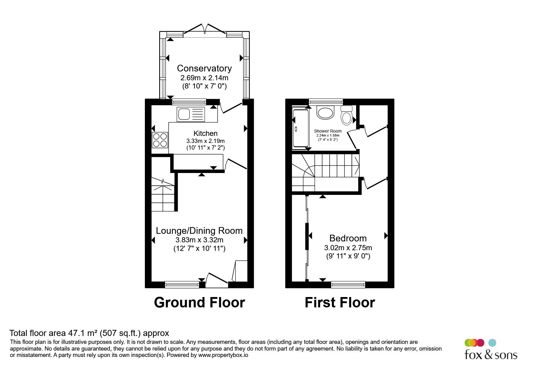 25, Radley Close, Southampton floorplan