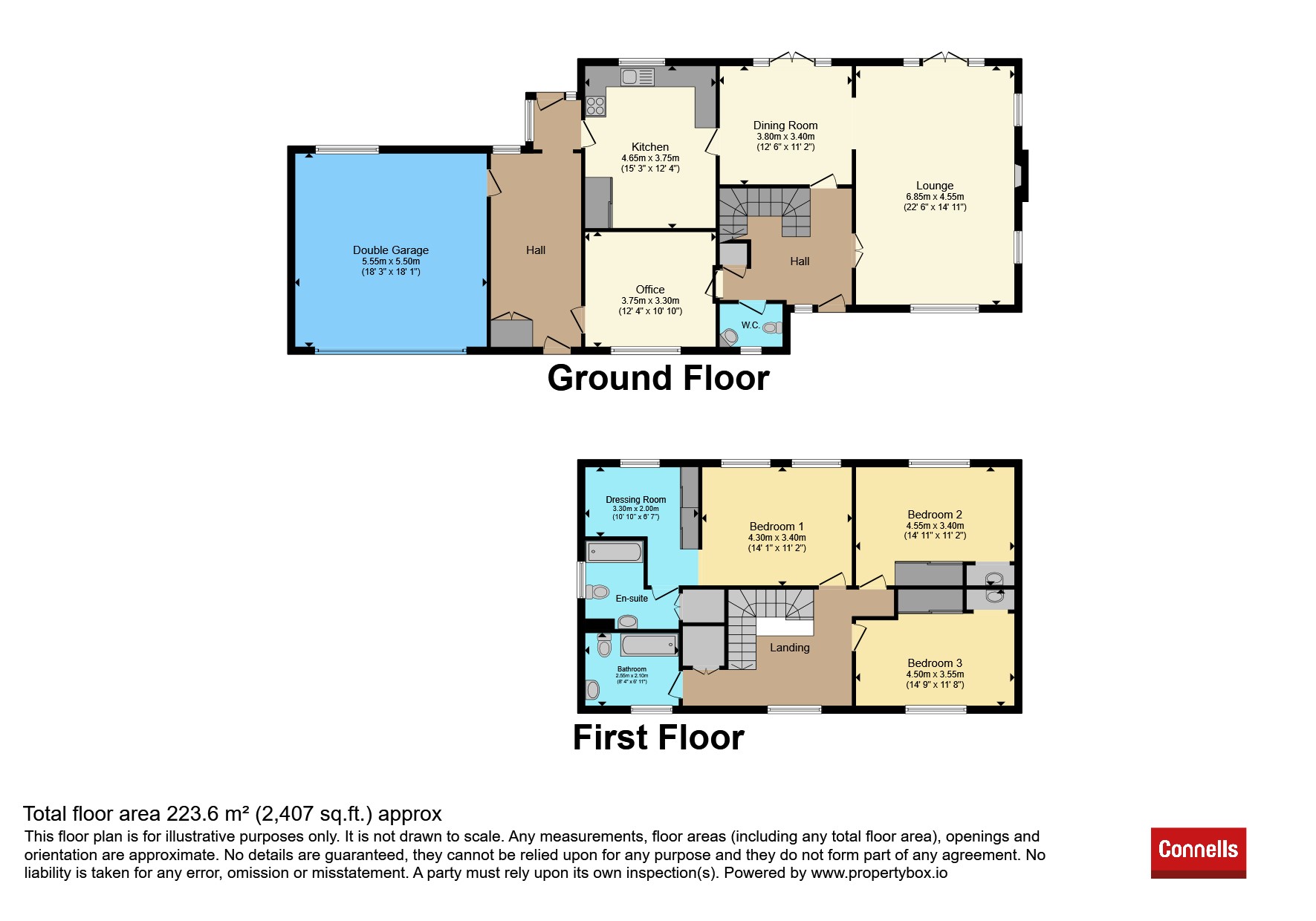 Monk Sherborne, Sanctuary, Tadley floorplan