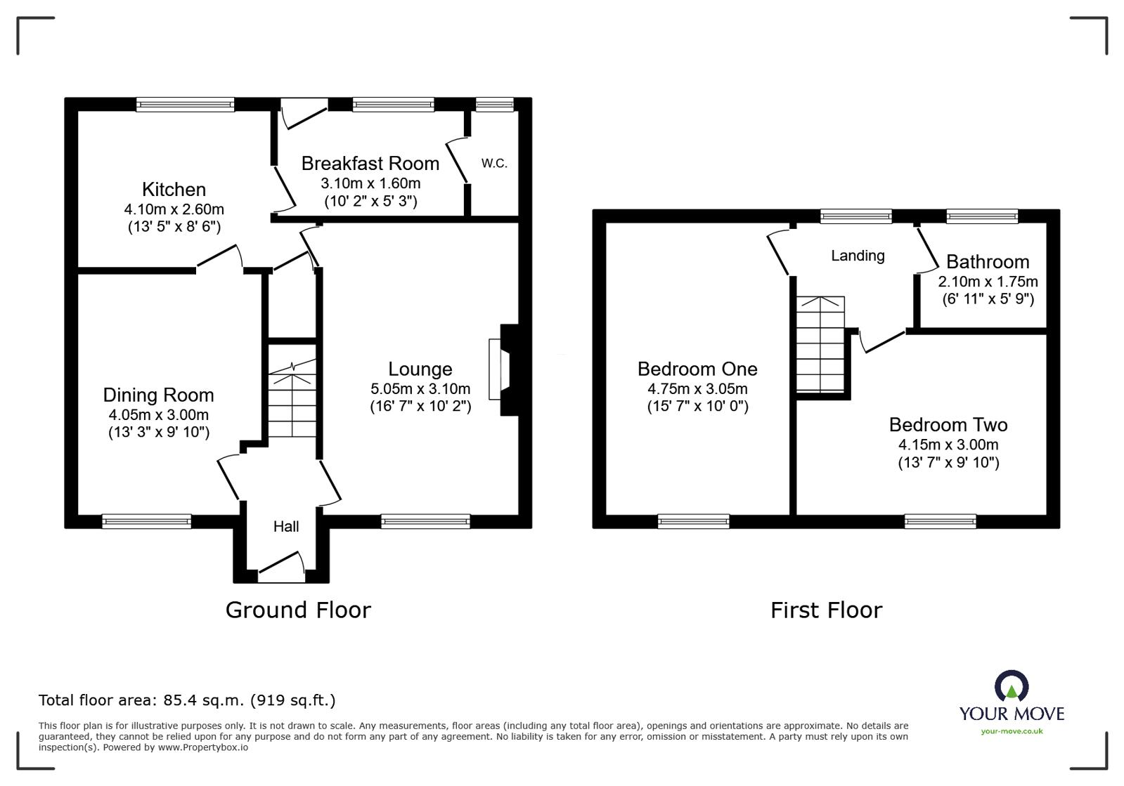 24, Chilham Road, Manchester floorplan