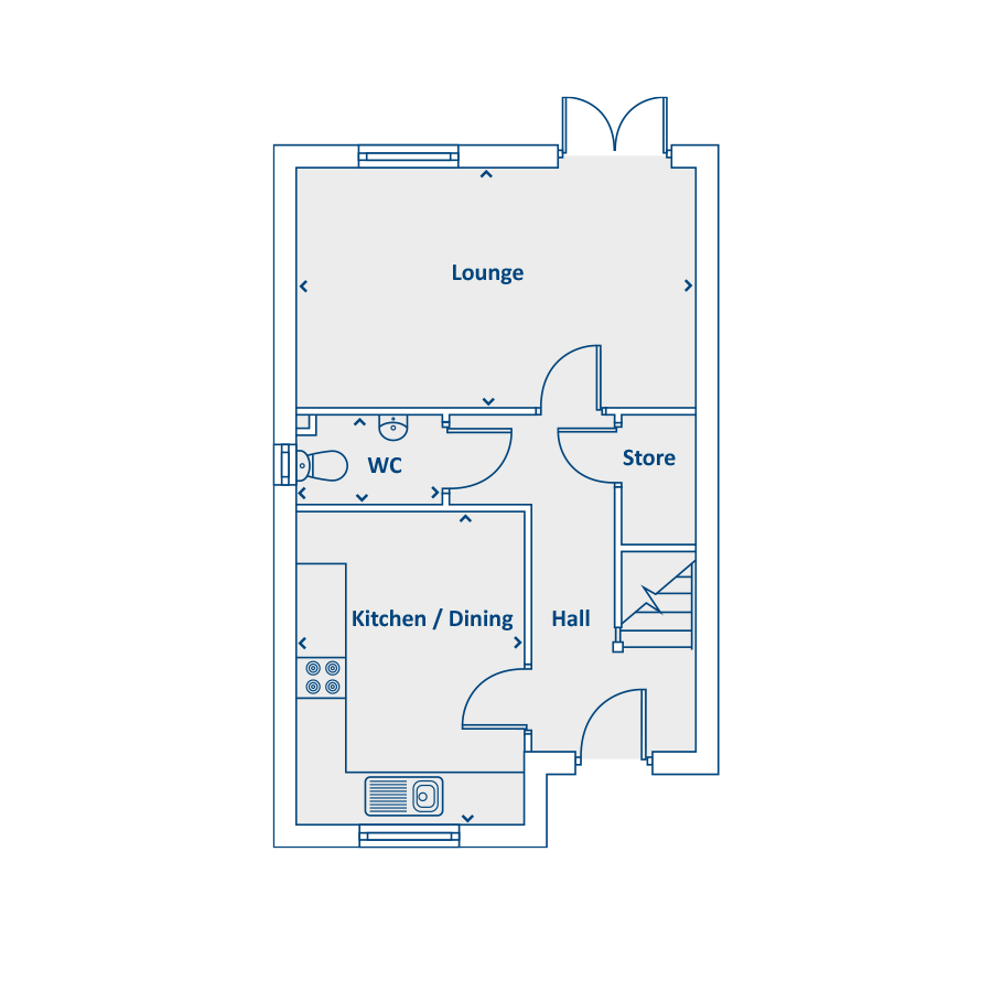 "The Culzean" at Springhill Road, Shotts ML7, 3 bedroom property for