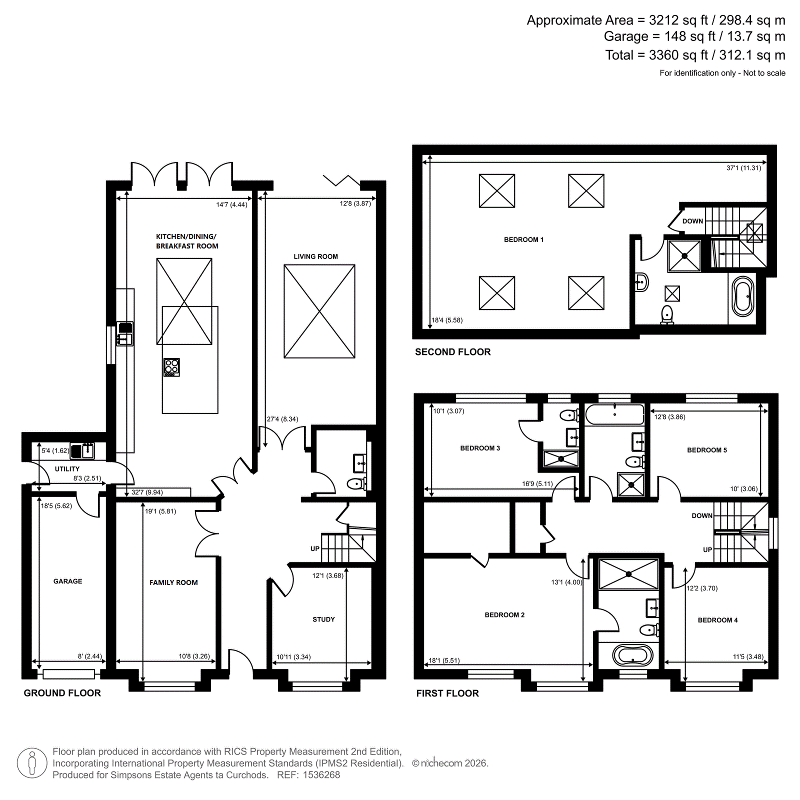 Clarence Road, Walton-on-Thames floorplan