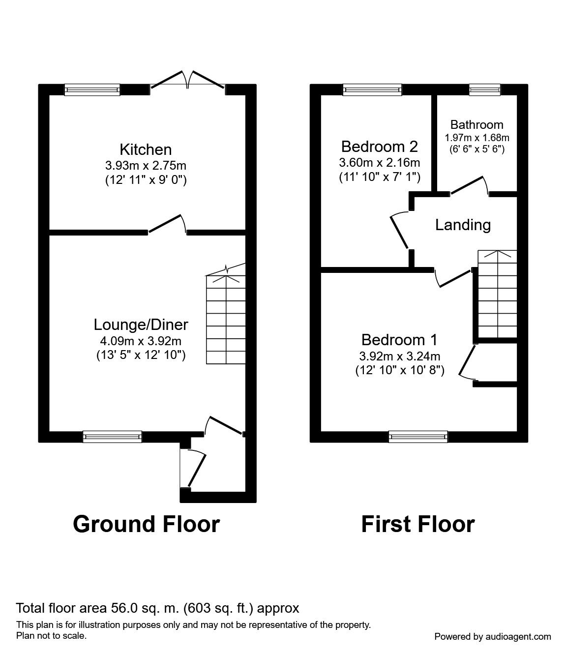 2 Bedrooms  to rent in St. Mary Close, Blackpool FY3