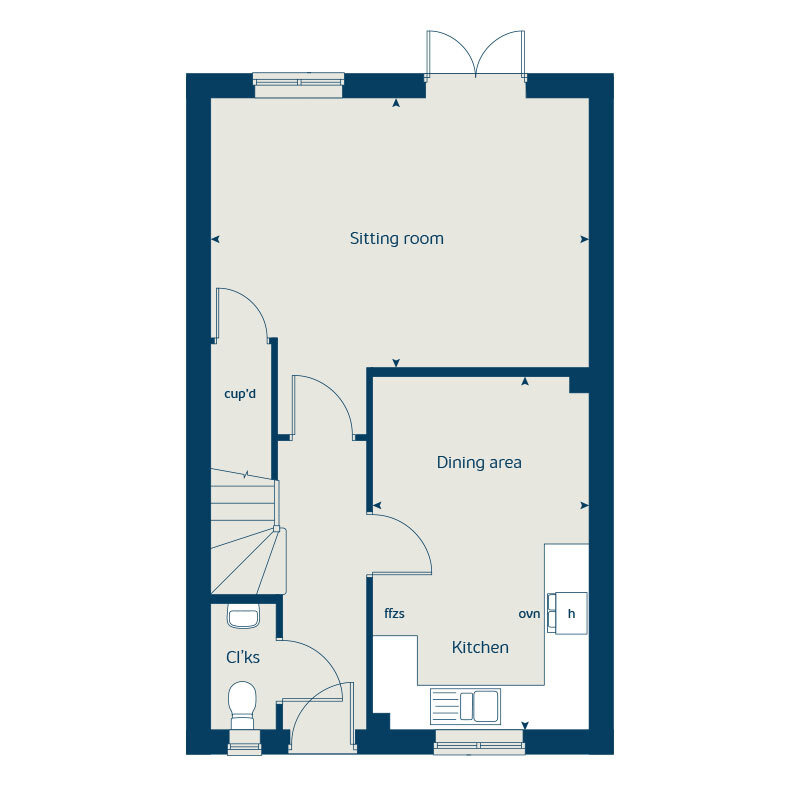 21, 1 Skylark Road, Brimington floorplan
