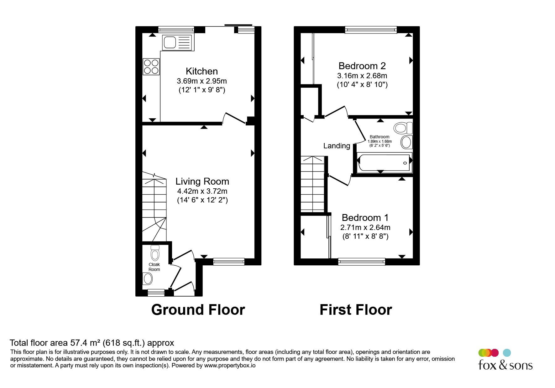 9, Carpenters Way, Hailsham floorplan