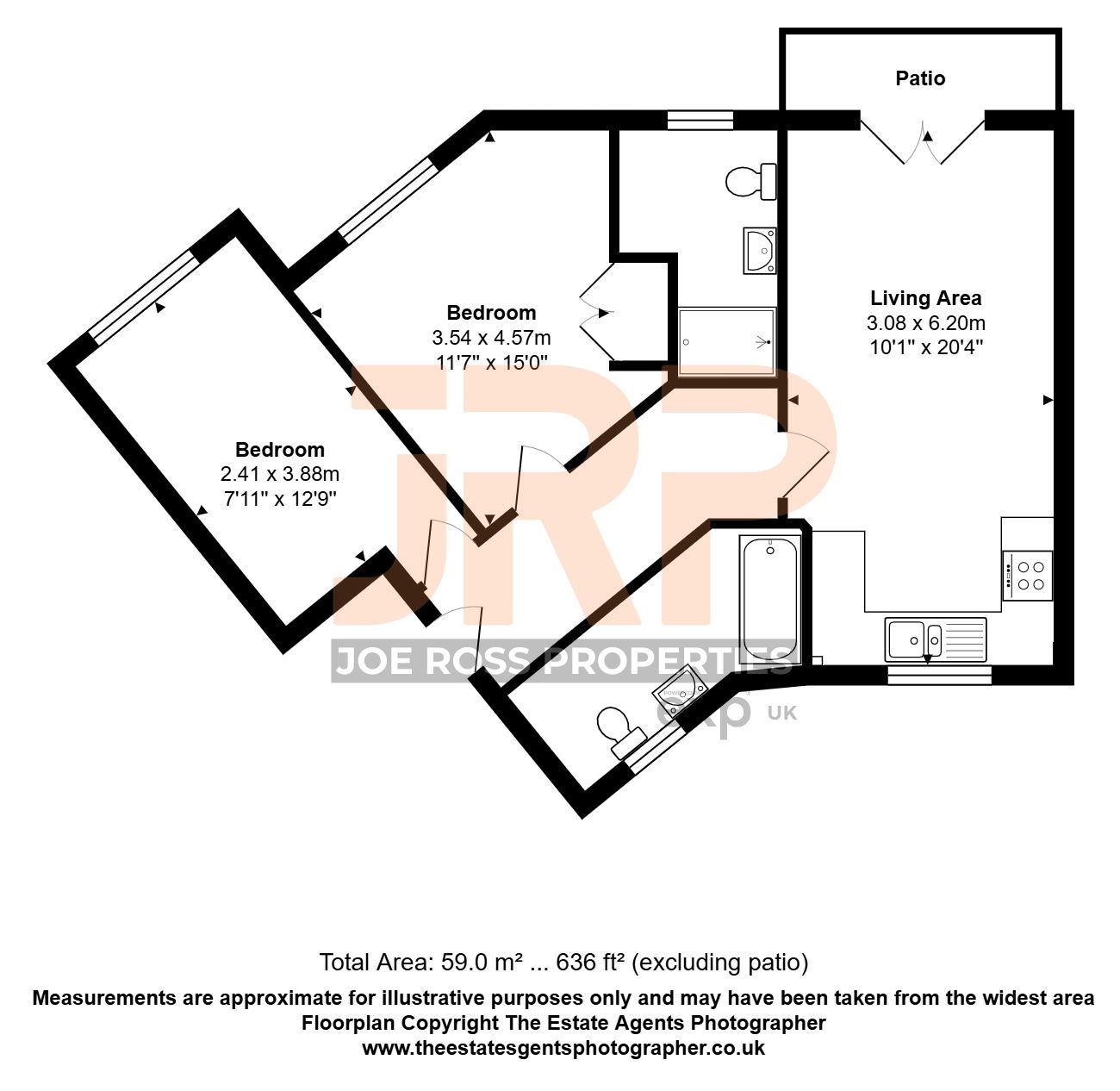 12, Haygreen Road, Witham floorplan
